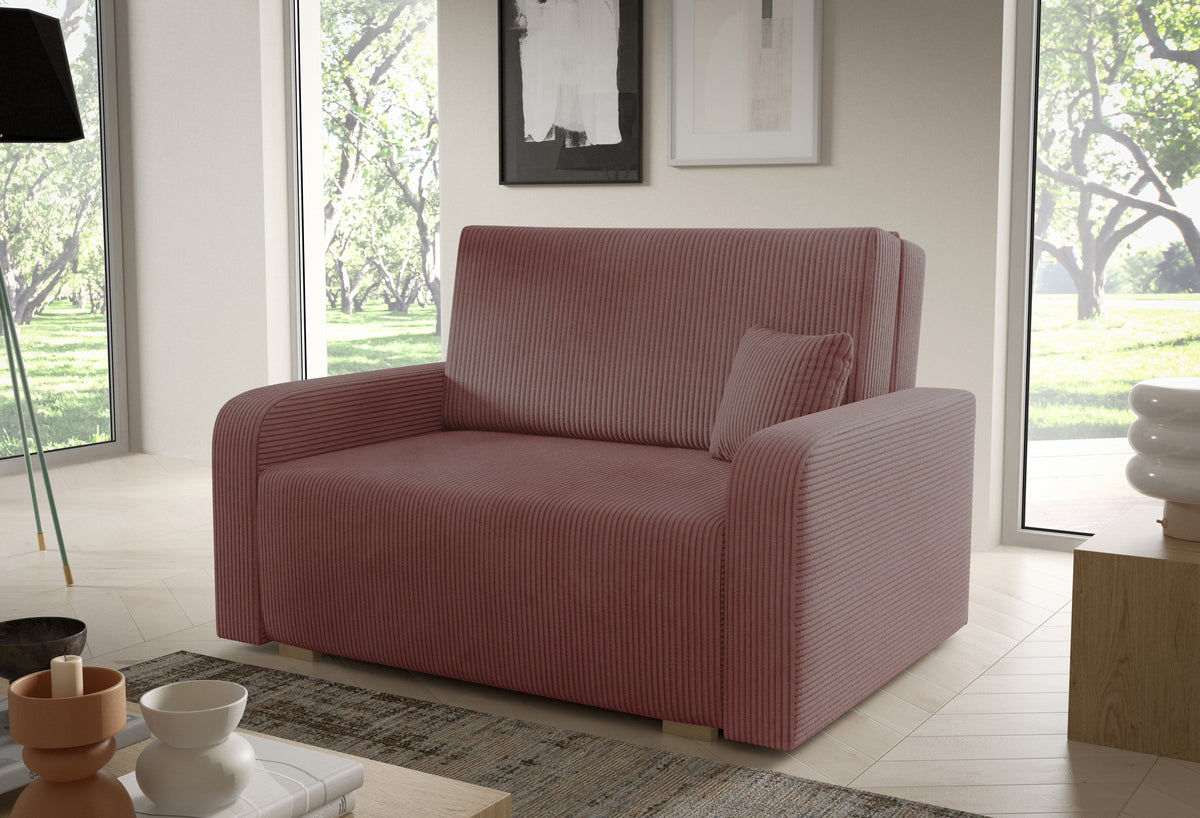 Schlafsofa Ness II – 2-Sitzer mit Stauraum