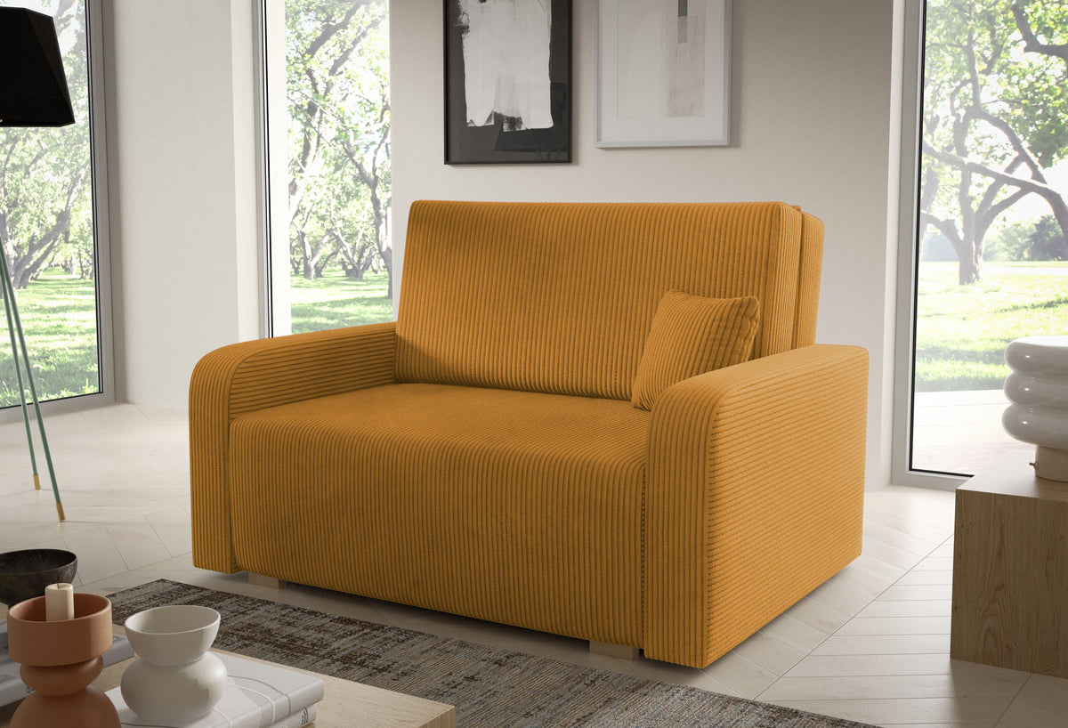 Schlafsofa Ness II – 2-Sitzer mit Stauraum