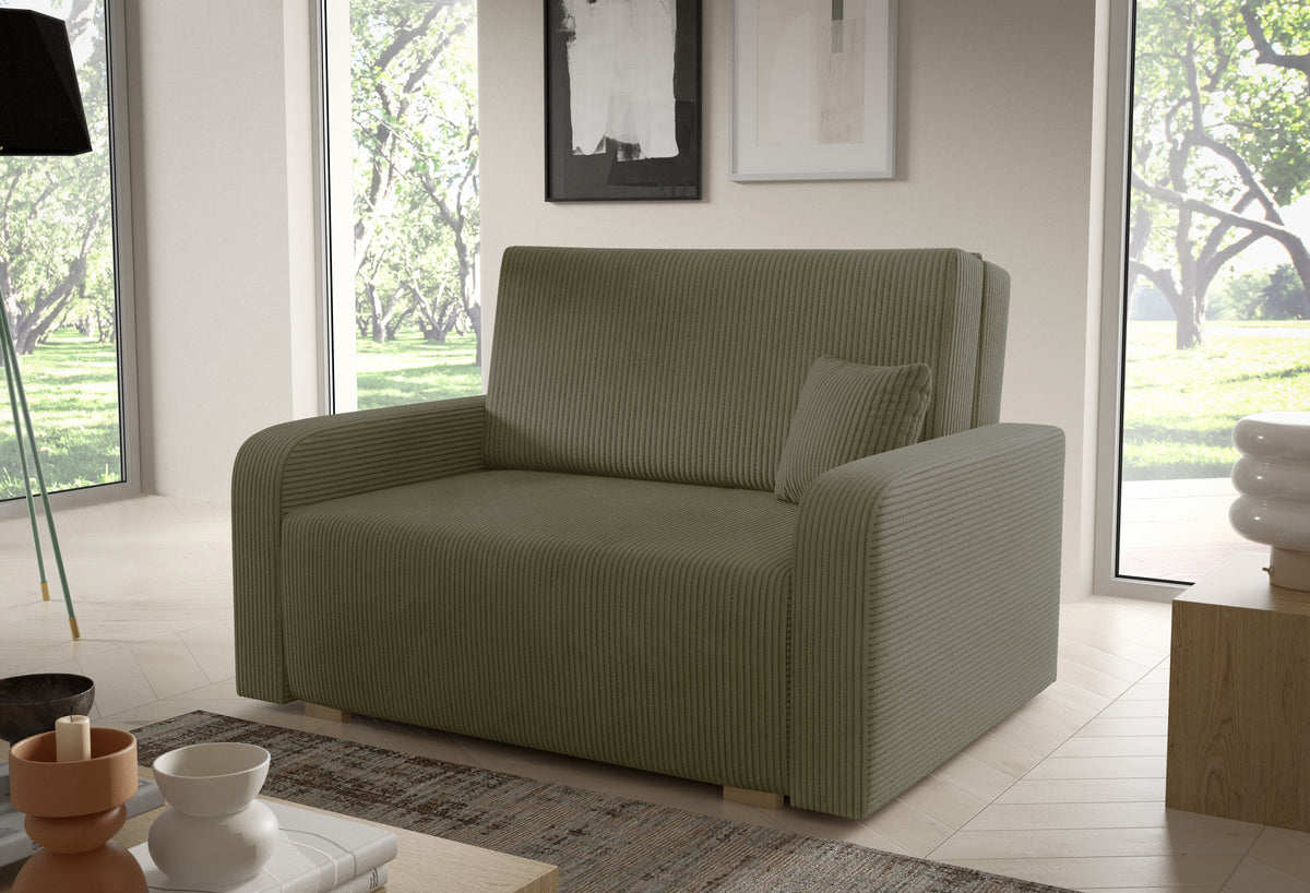 Schlafsofa Ness II – 2-Sitzer mit Stauraum