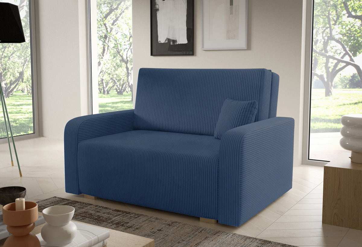 Schlafsofa Ness II – 2-Sitzer mit Stauraum