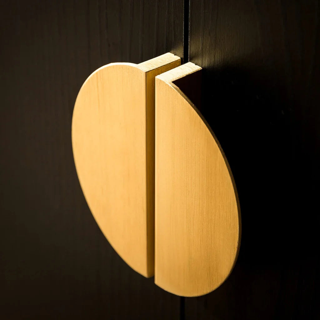 MO Mond Black TV Stand 200 cm