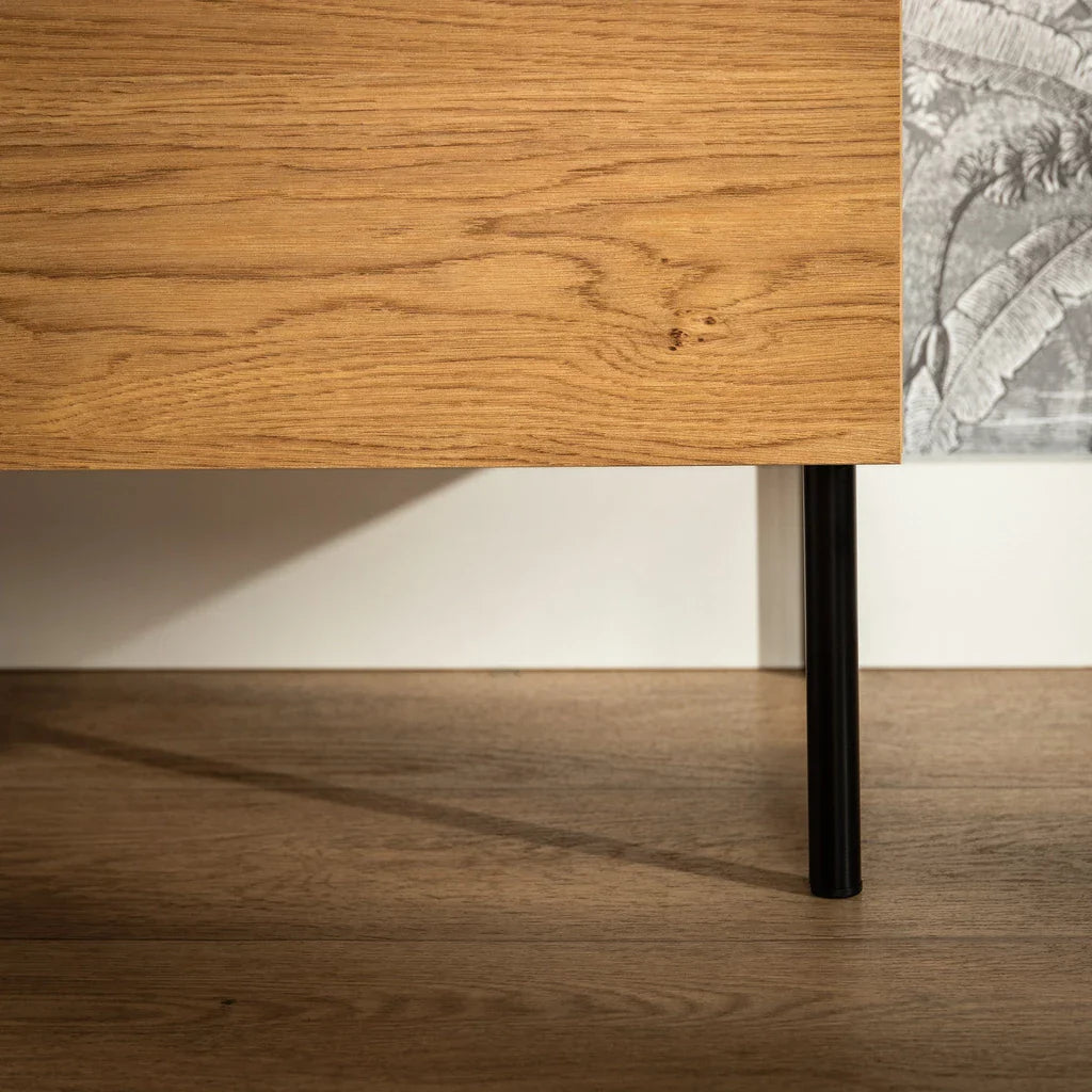 MO Mond Baltic Oak TV Stand 160 cm