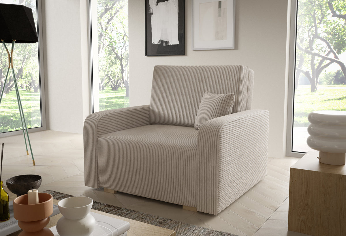 Ness I Schlafsofa – Einzelbett mit Stauraum – 80 cm