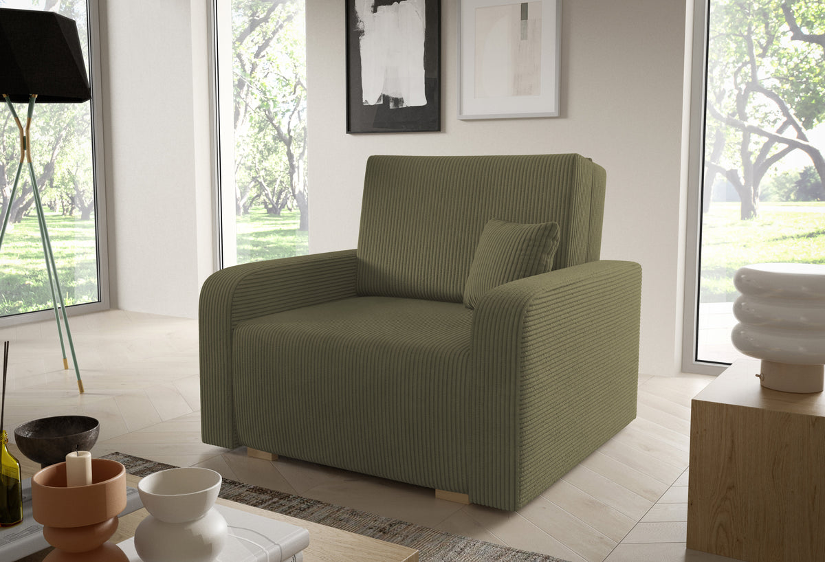 Ness I Schlafsofa – Einzelbett mit Stauraum – 80 cm