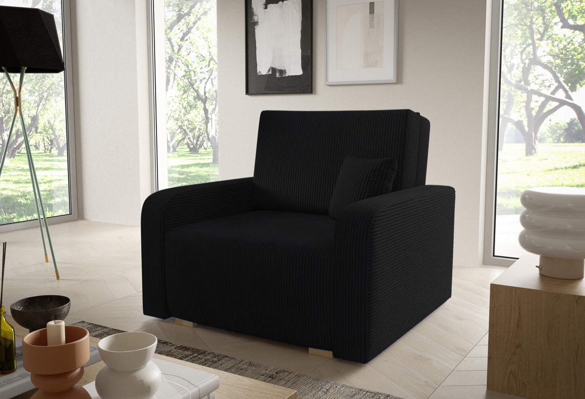 Ness I Schlafsofa – Einzelbett mit Stauraum – 80 cm