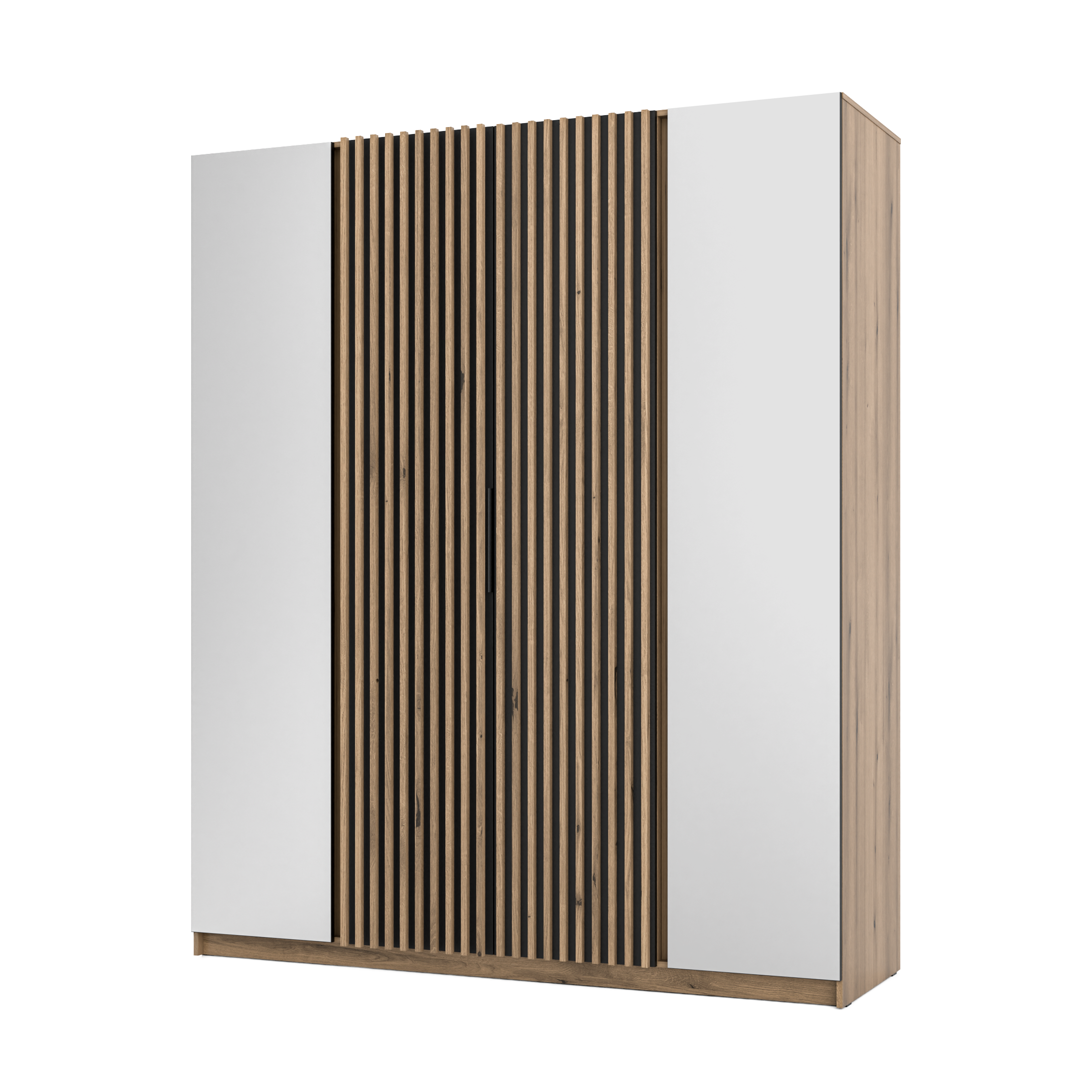 LE KAJA EV/BL-EV 2 2LAM Wardrobe with Mirror