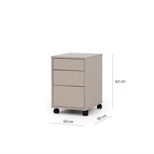 Customizable Genius Murphy Bed Furniture Set 120 × 200 cm – Cashmere