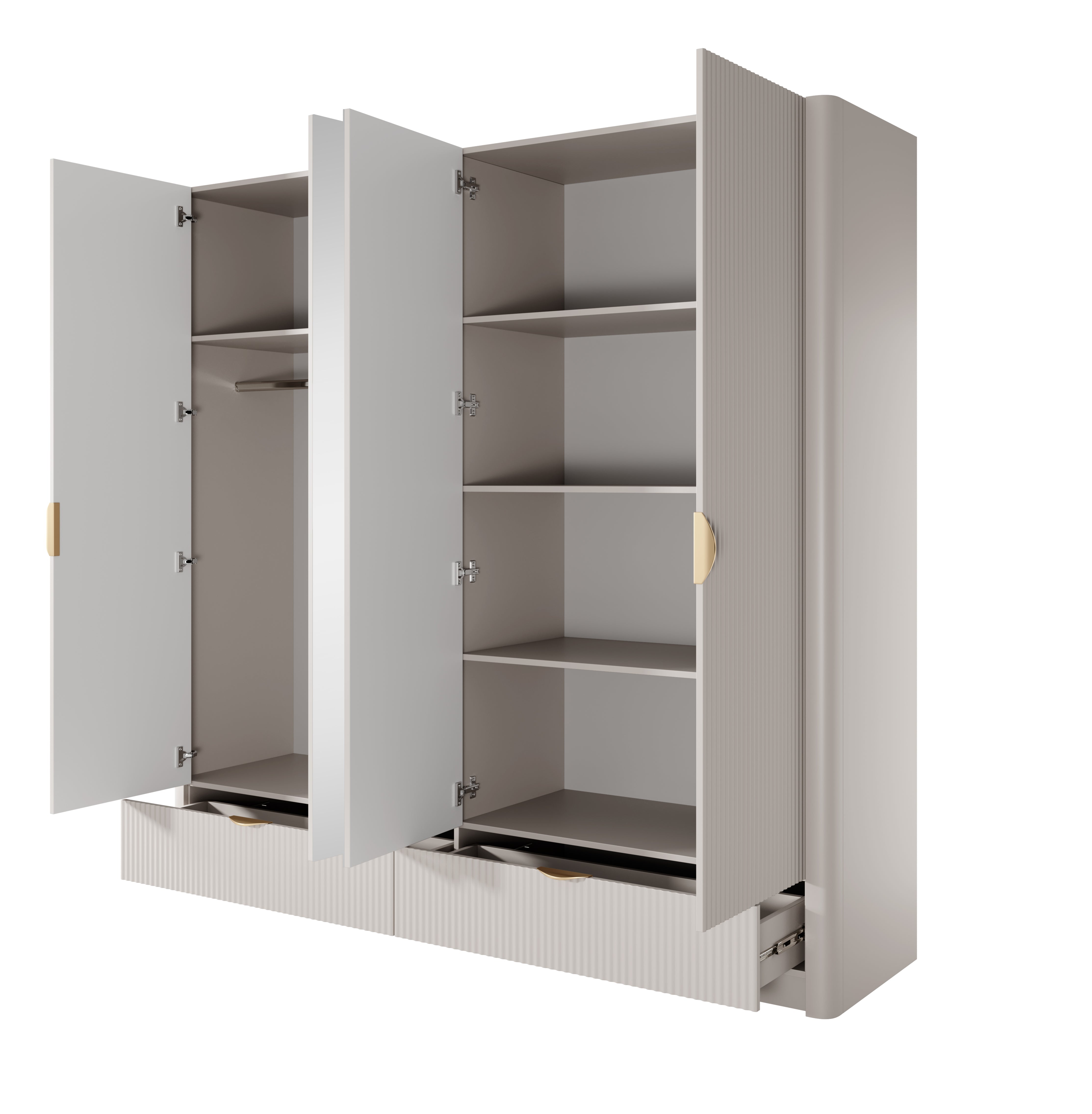 Lask Lante – Kleiderschrank 4D