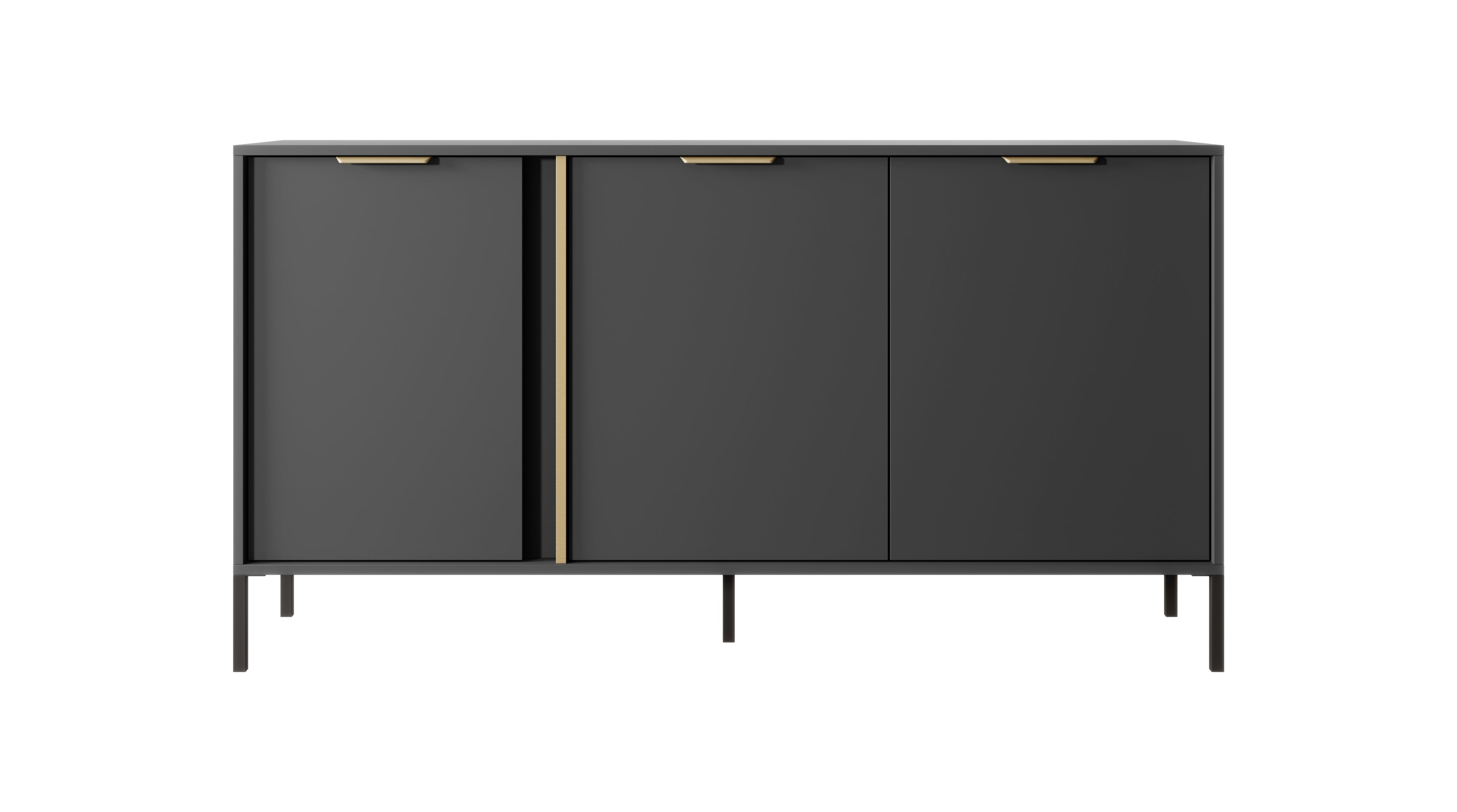 Lask Lars – Sideboard 153 cm with 3 Doors