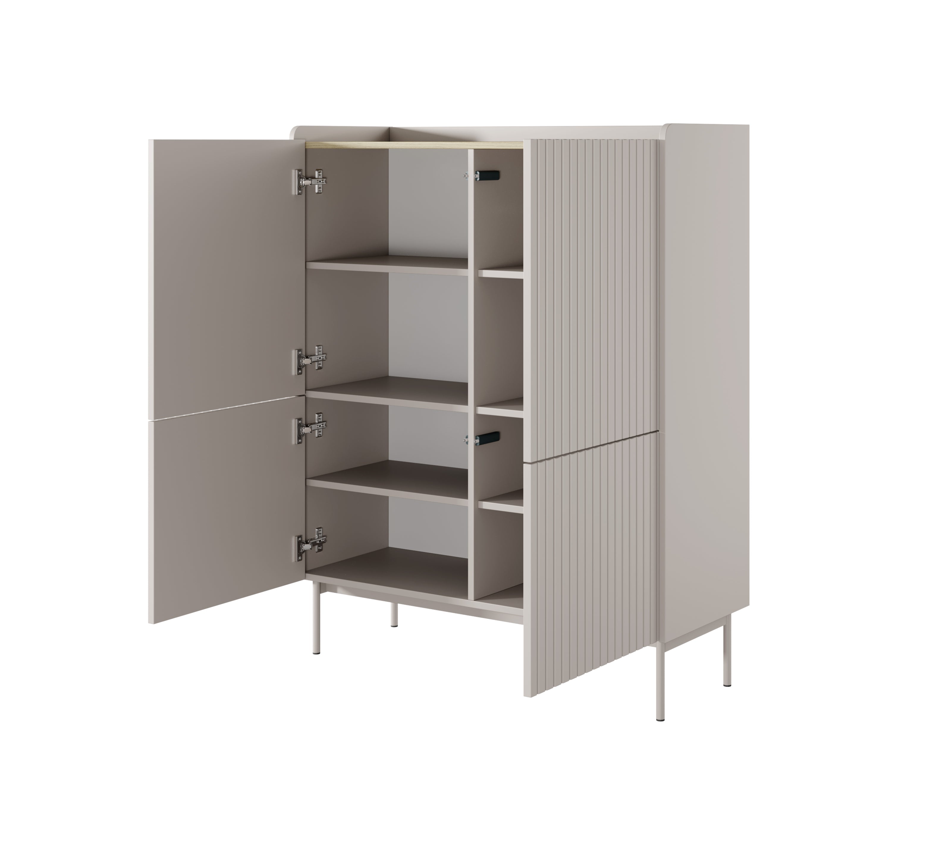 Lask Level – High Sideboard with 4 Doors