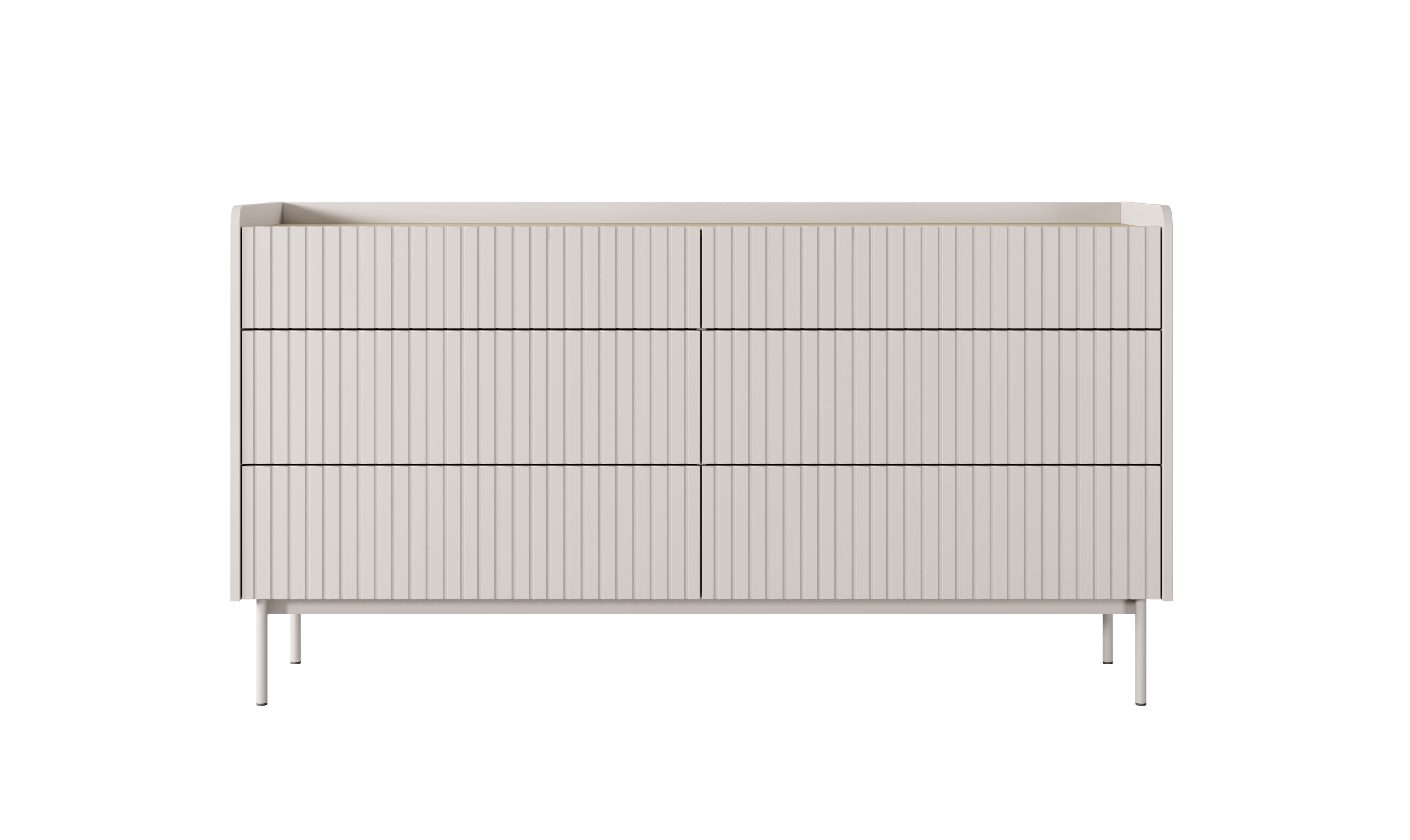 Lask Level – Sideboard 153 cm with 6 Drawers
