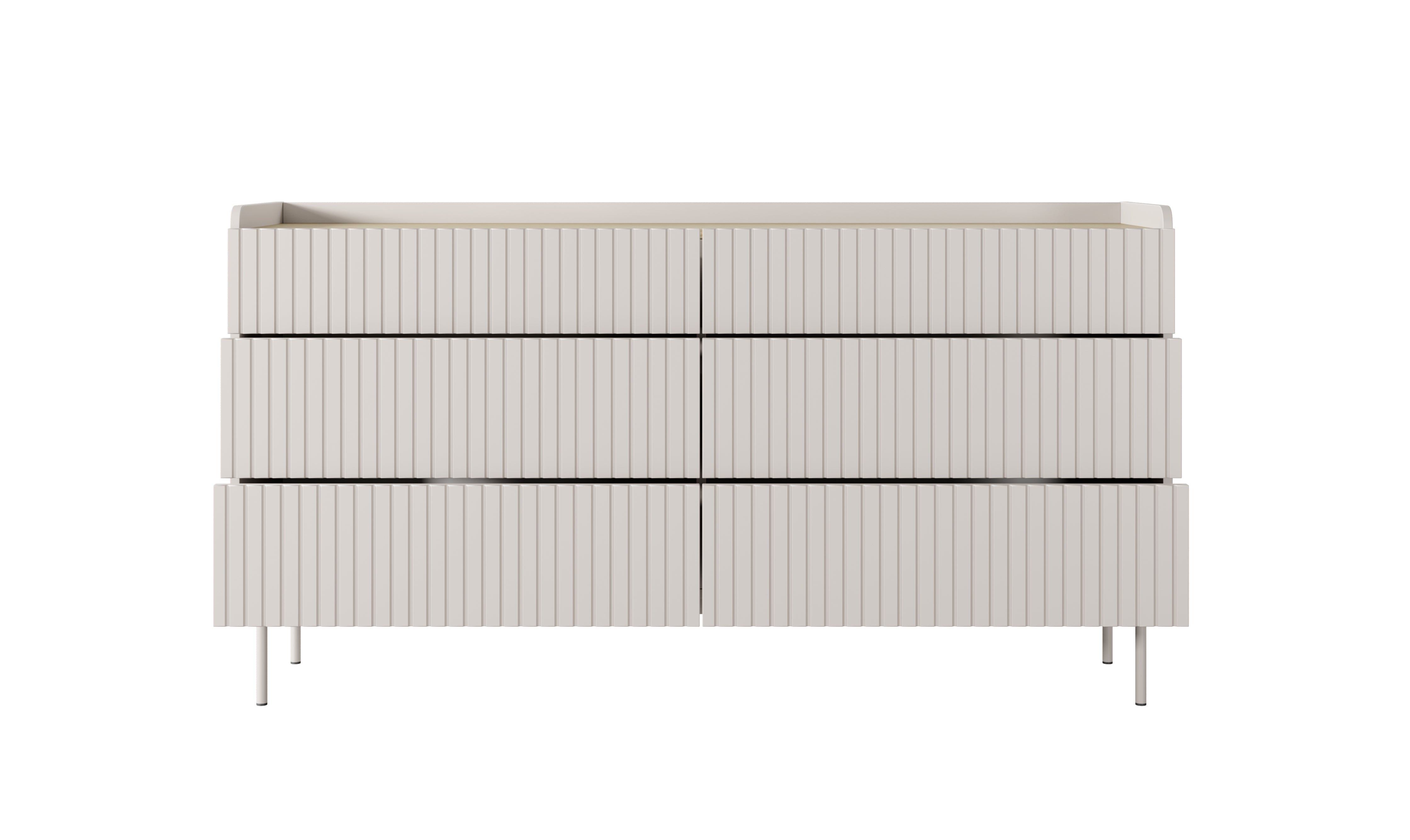 Lask Level – Sideboard 153 cm with 6 Drawers