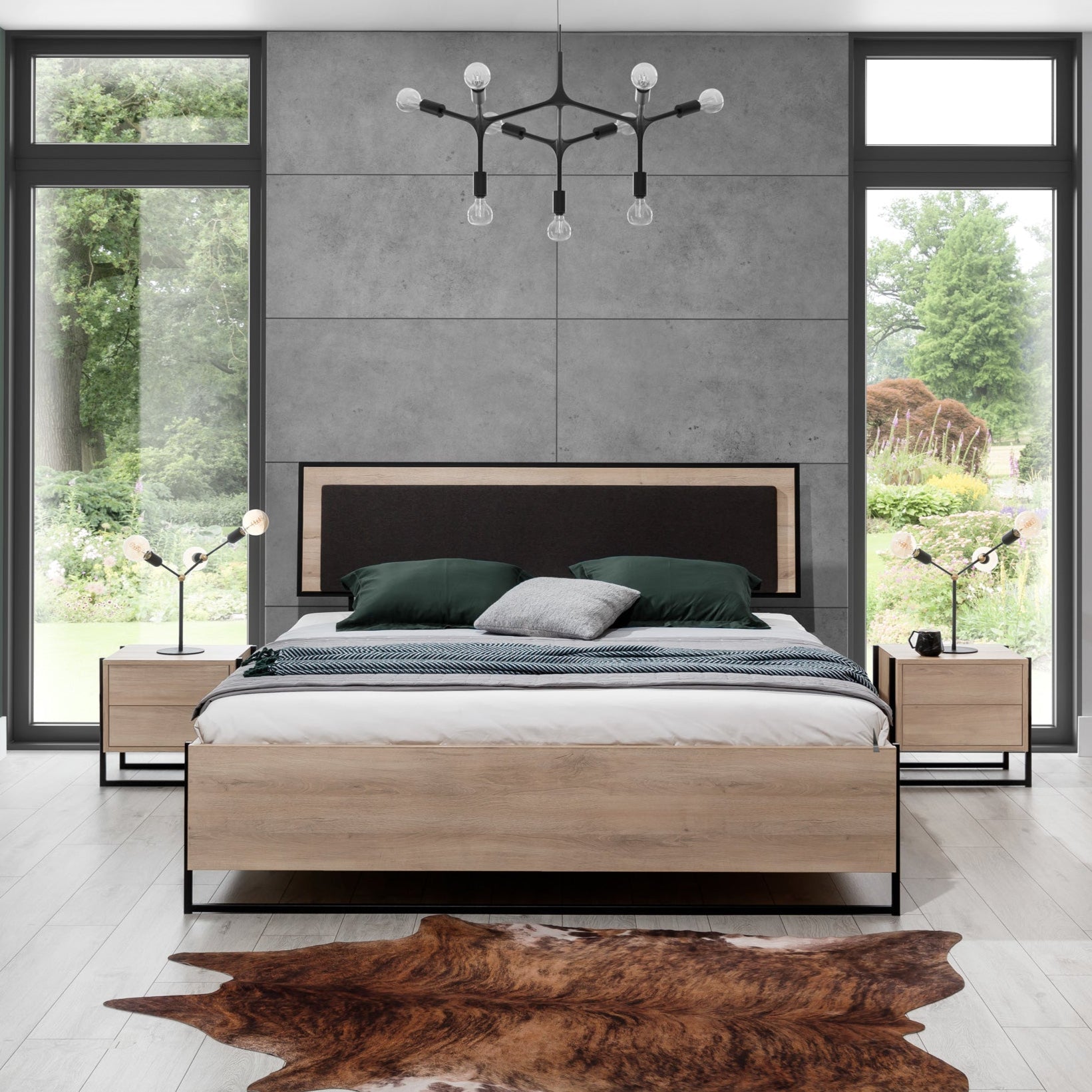 NE Loft Lorenzo – Bettgestell 90 × 200 cm (ohne Stauraum)