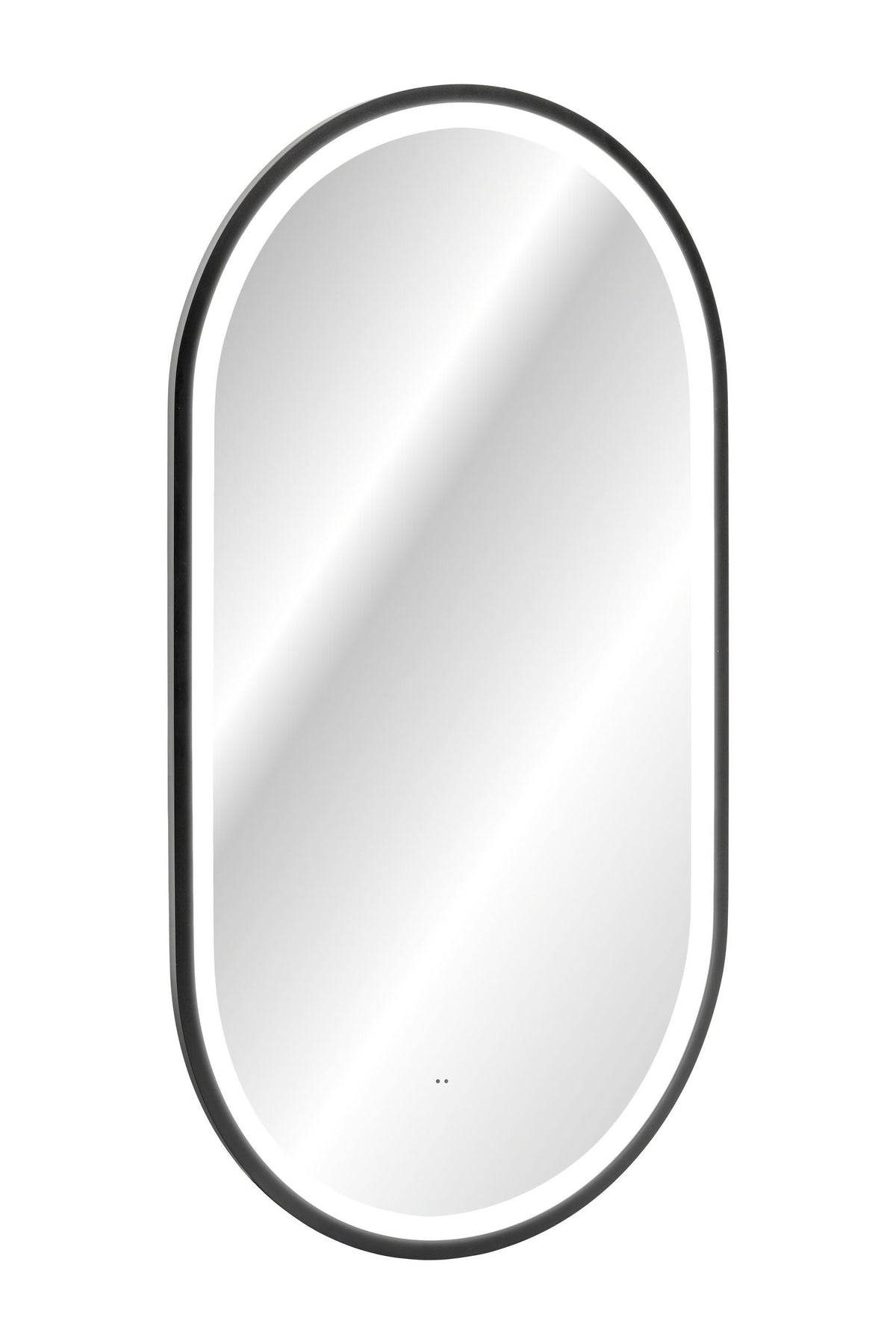 Apollo 2 Black LED-Spiegel – 50 x 90 cm