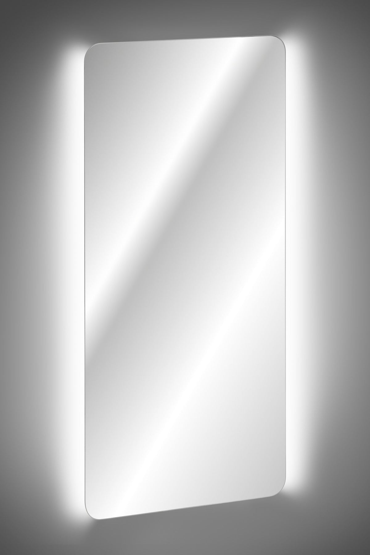 Diana – Frameless LED Bathroom Mirror, 40 × 80 cm