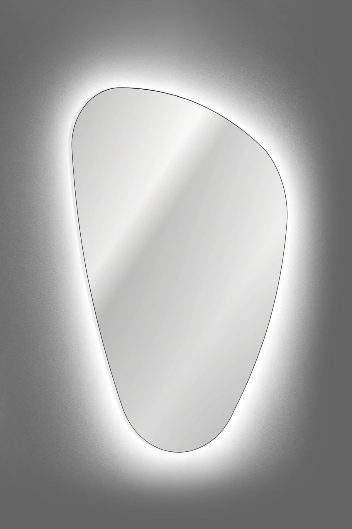 Impala 2 – Frameless Organic LED Bathroom Mirror, 57.3 × 80 cm