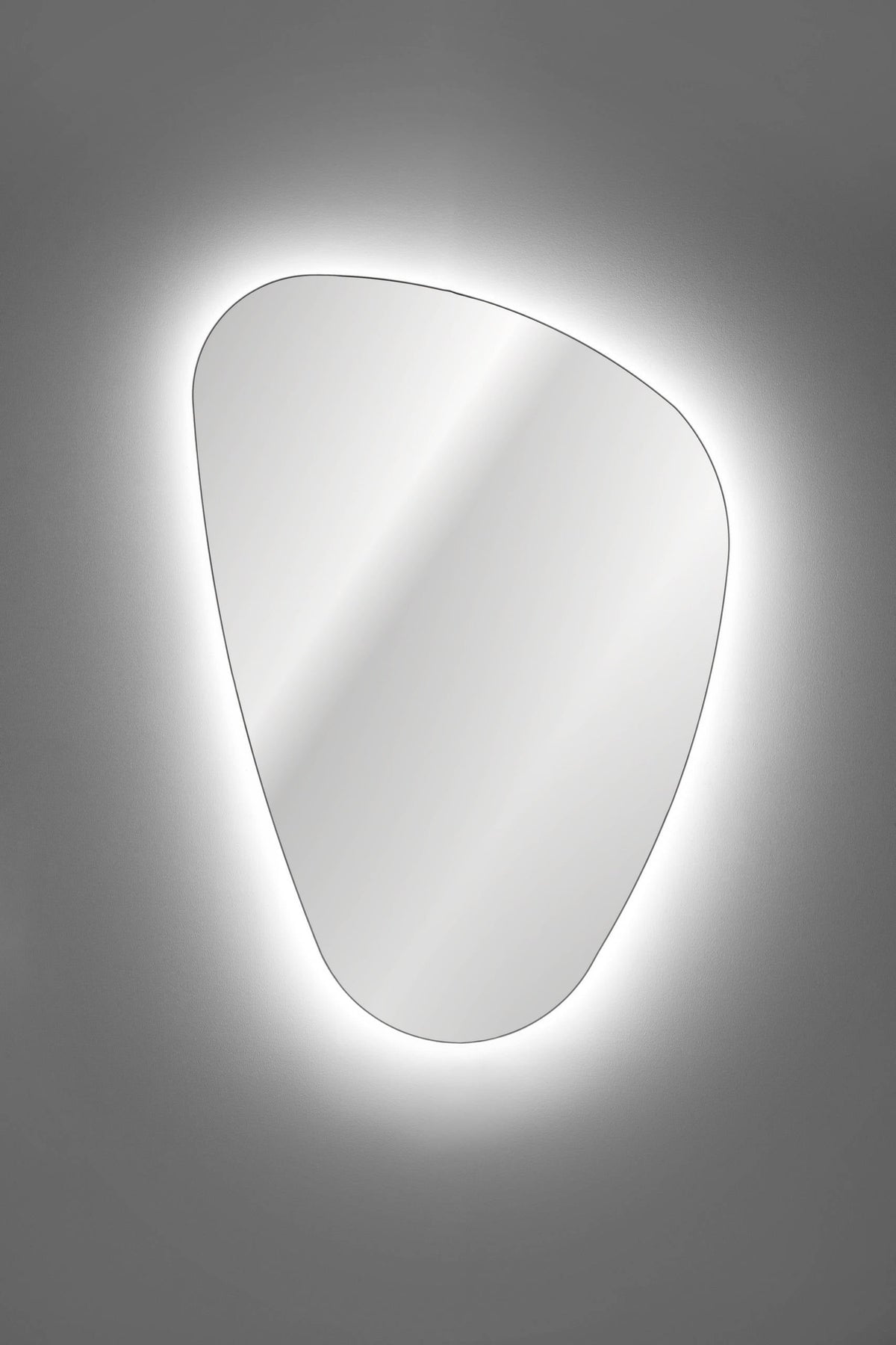Impala 2 – Frameless Organic LED Bathroom Mirror, 57.3 × 80 cm