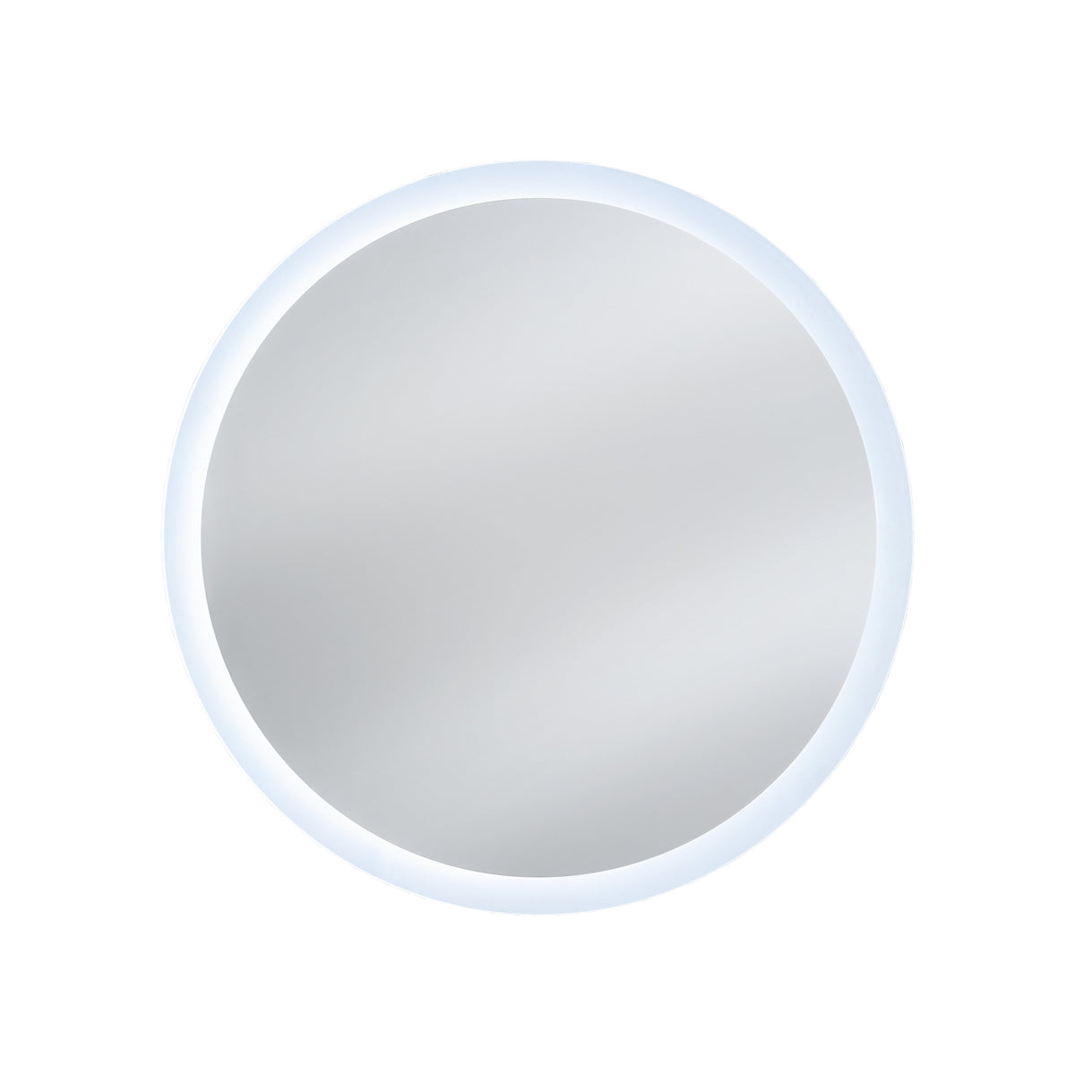 Venus 80 – Rahmenloser runder LED-Badezimmerspiegel, 80 cm