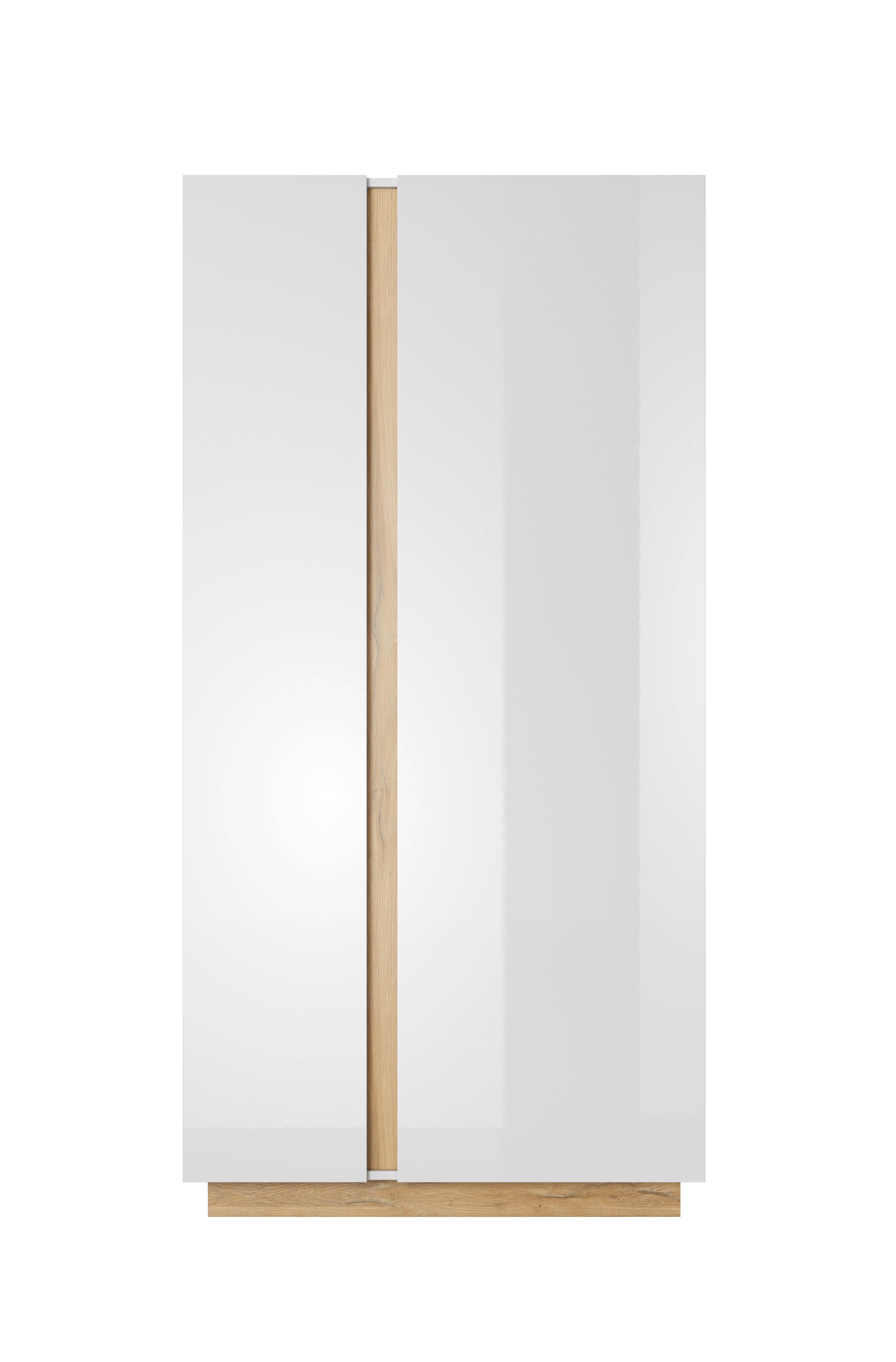 Lask ARCO Wardrobe 96 – 96.5 x 54 x 193.5 cm – White