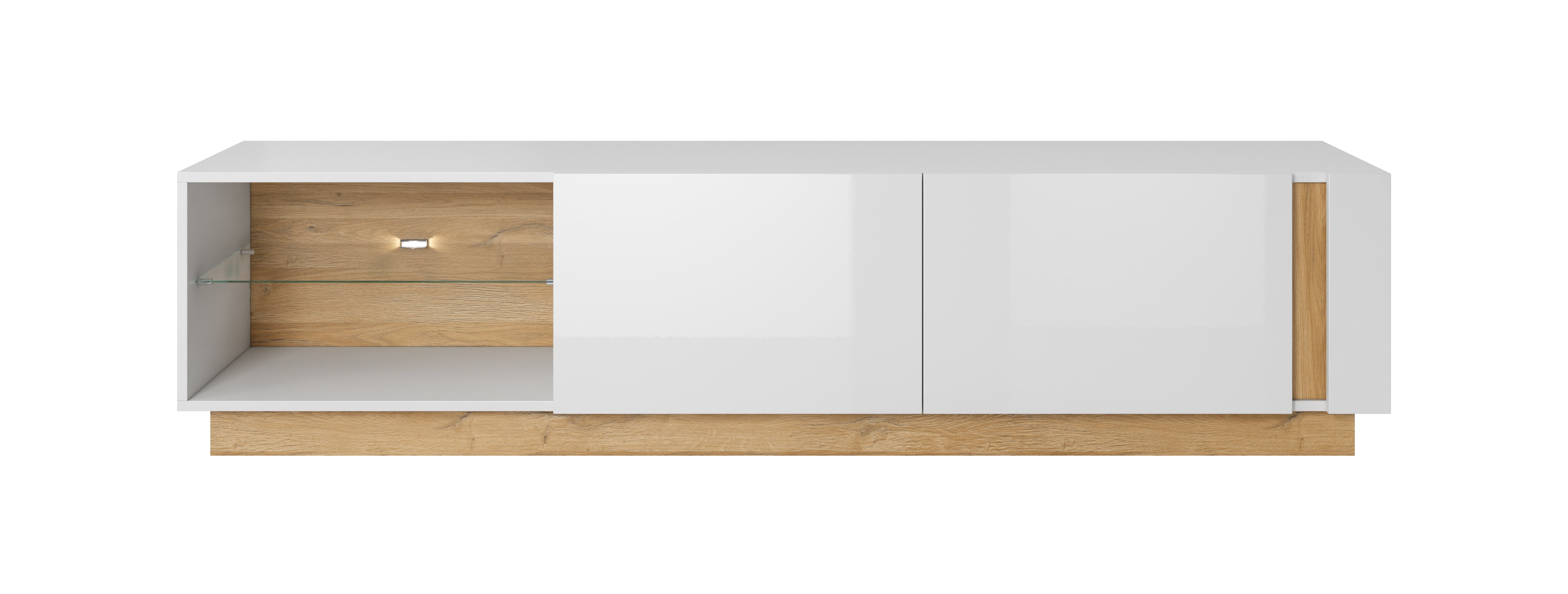 Lask ARCO TV Stand 187 – 187.5 x 40 x 45.5 cm – White