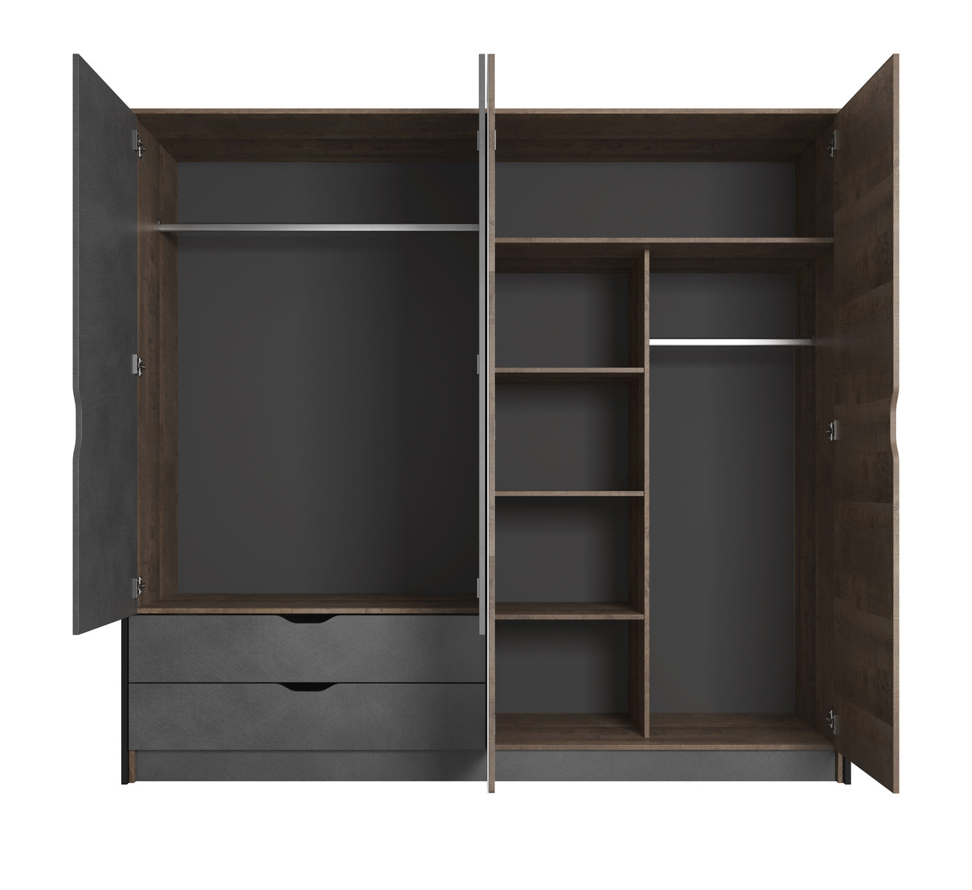 Lask Arden – 4-Door Wardrobe