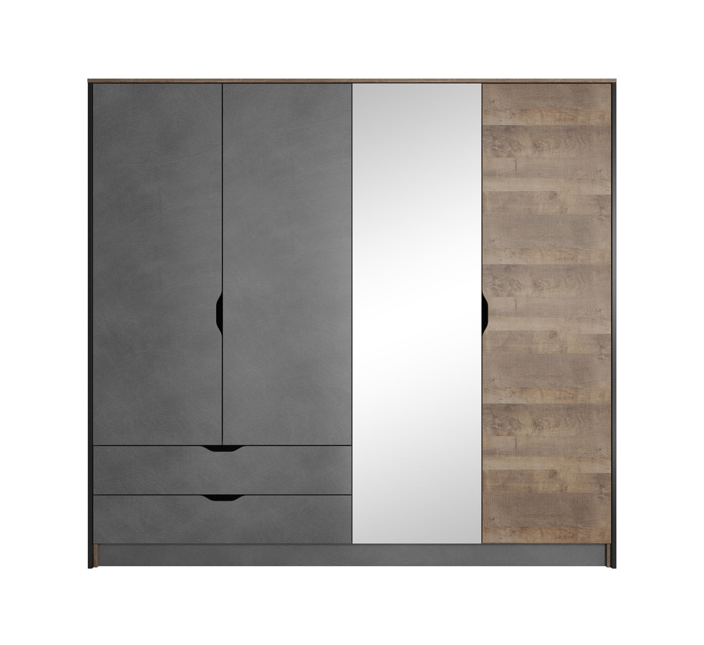 Lask Arden – 4-Door Wardrobe
