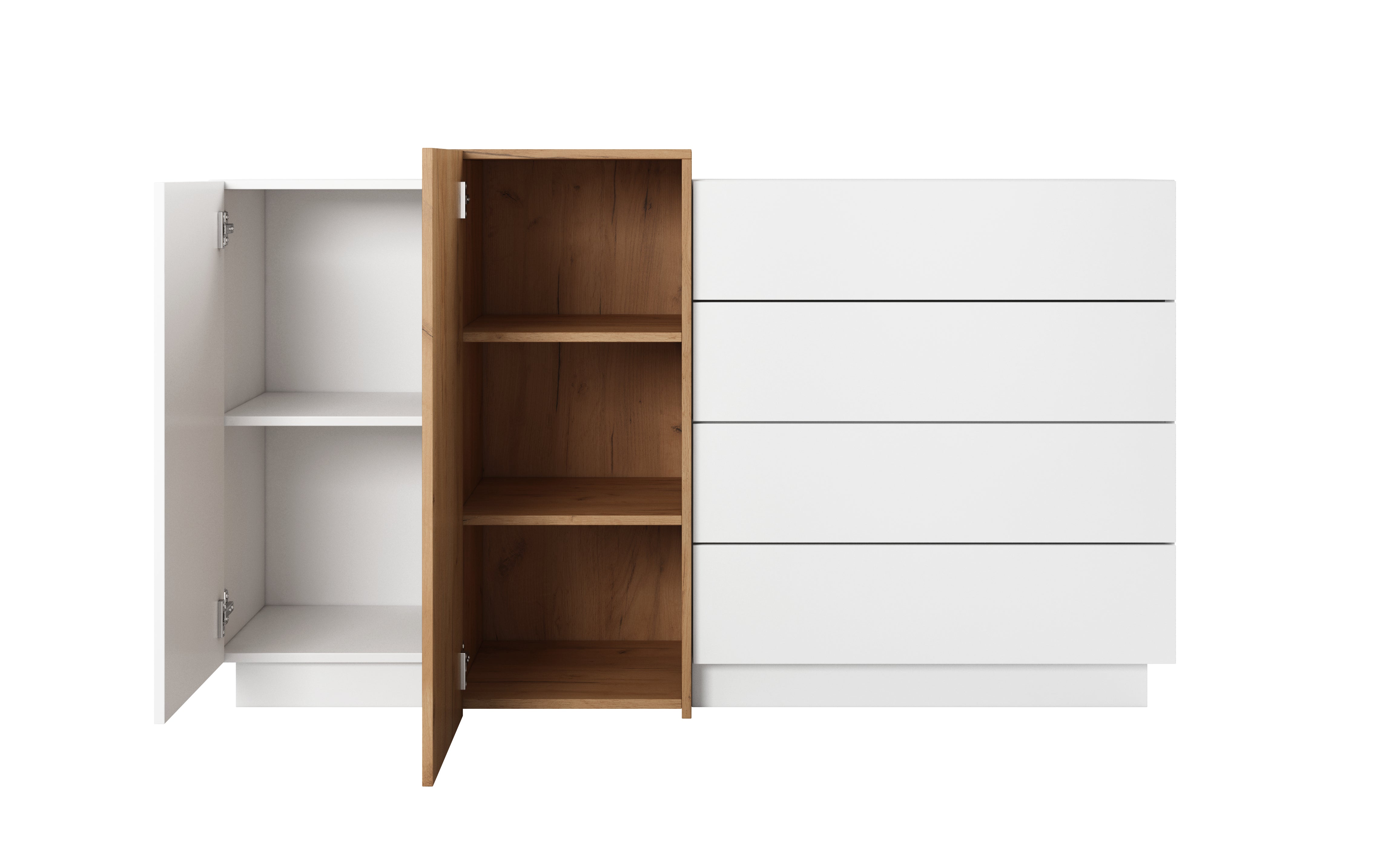 Lask 3D – Sideboard 2 Doors, 4 Drawers