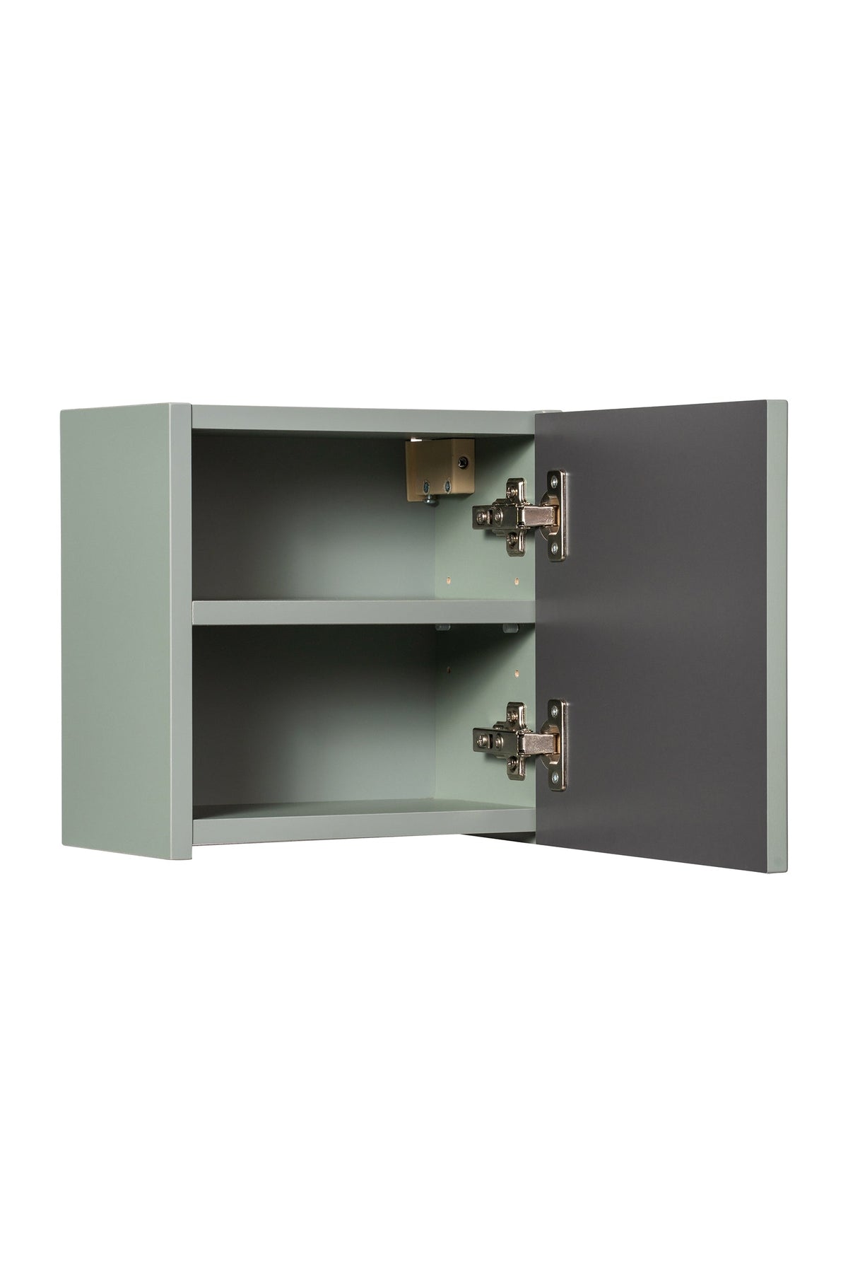 Line Reed Qubik Wandschrank 1 Tür – Reed Green, 30 cm