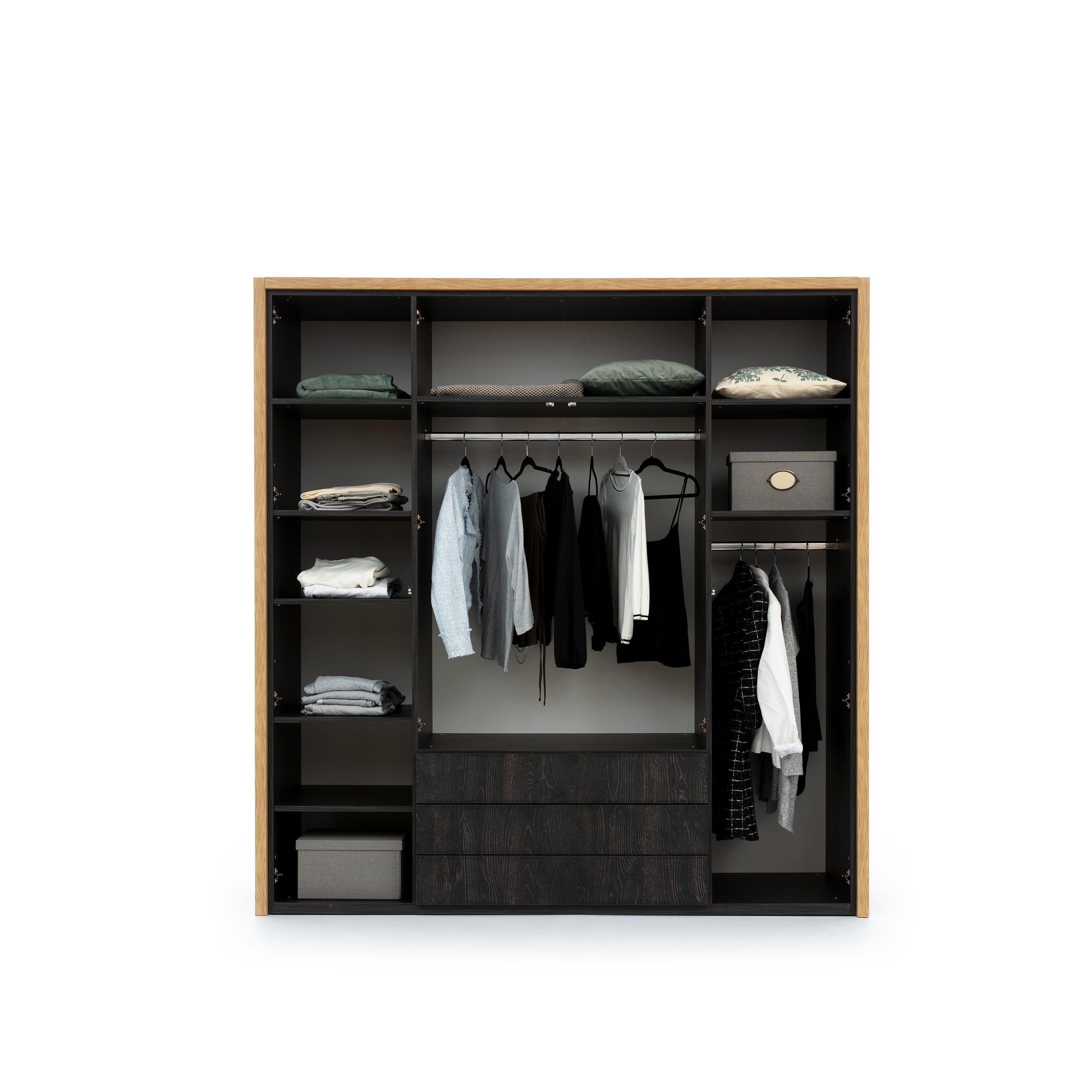 NE Modello – 4-Door Wardrobe with Drawers
