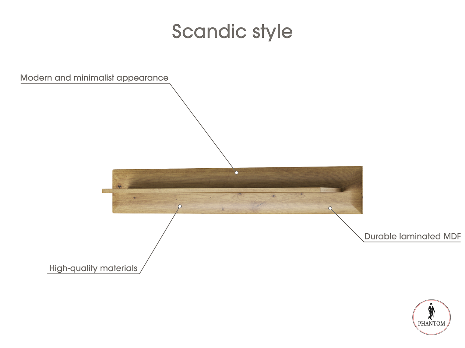 Nordi Regal - Scandic-Stil
