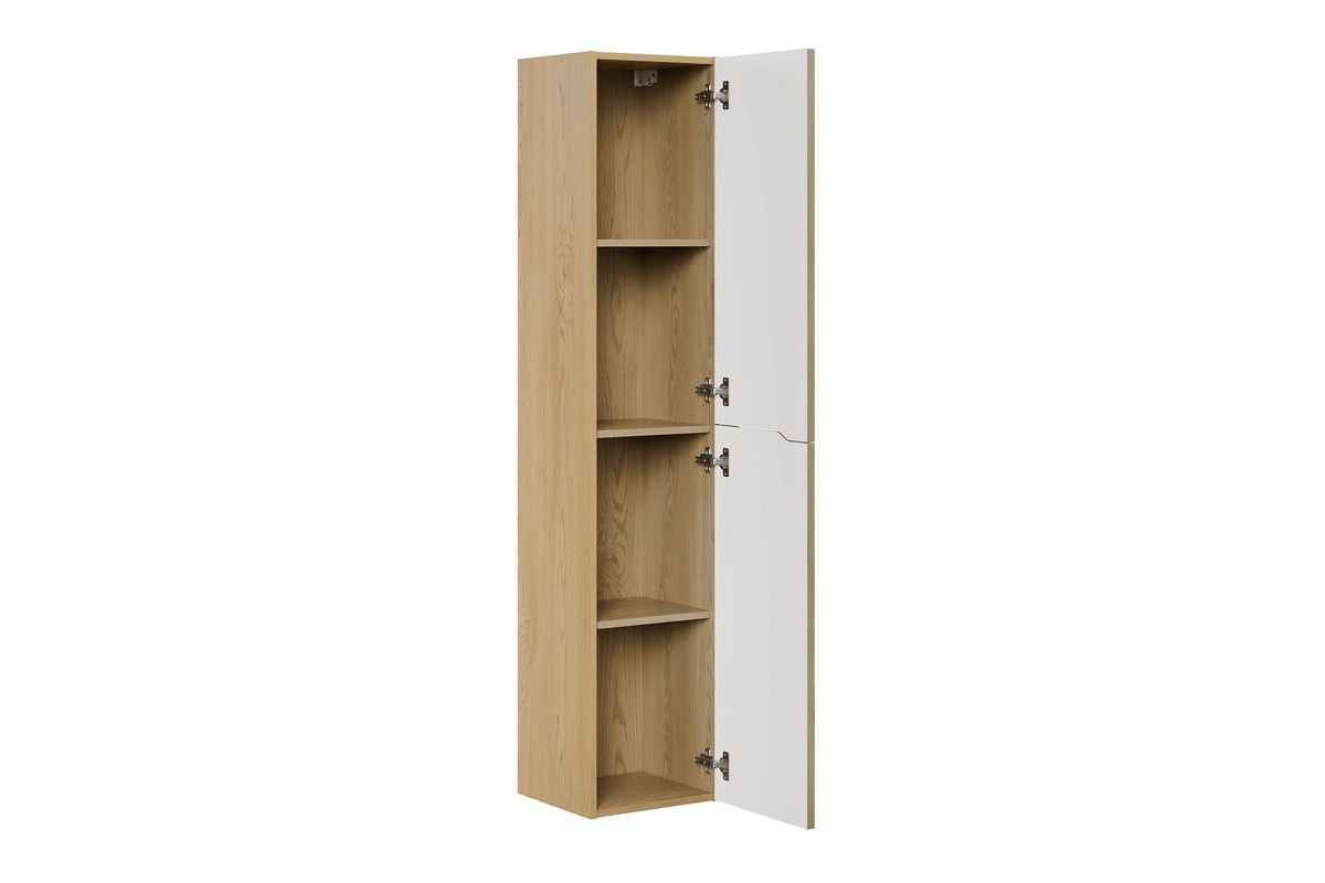 Nordic Cremona Hochschrank 2 Türen – Cremona Eiche, 35x33.5x170 cm