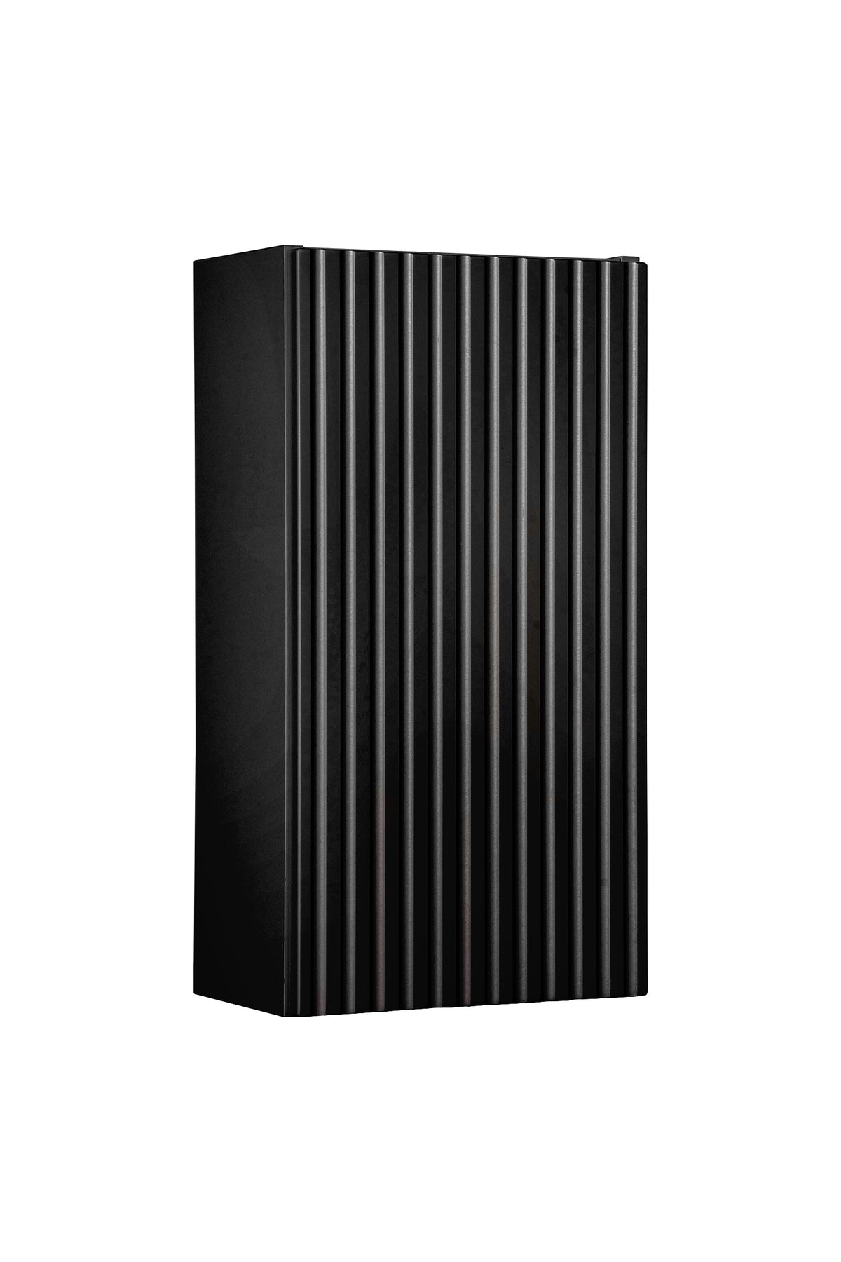 Nova Black Wall Cabinet 1 Door – Black Matt, 30 cm