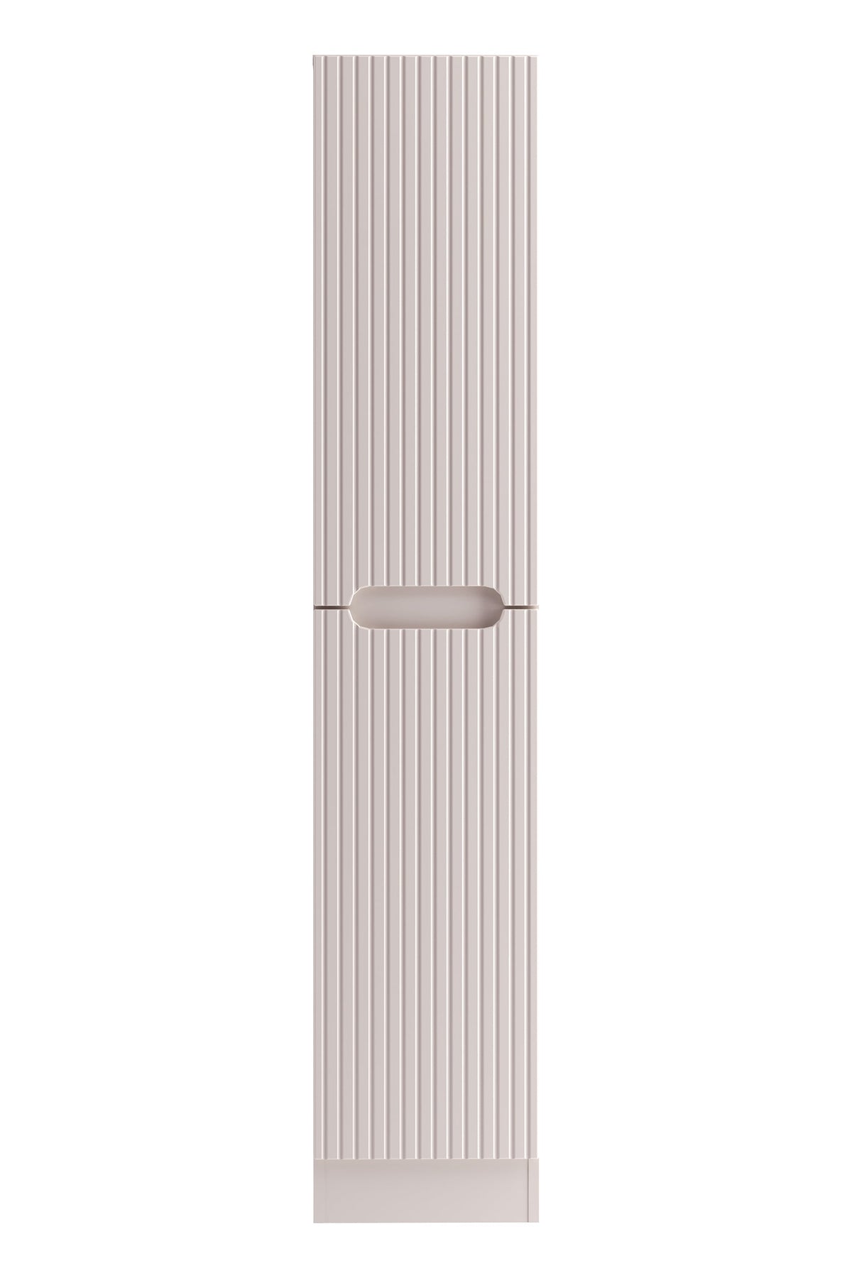 Nova Hochschrank mit Wäschekorb Cashmere – Cashmere Matt, 35 cm