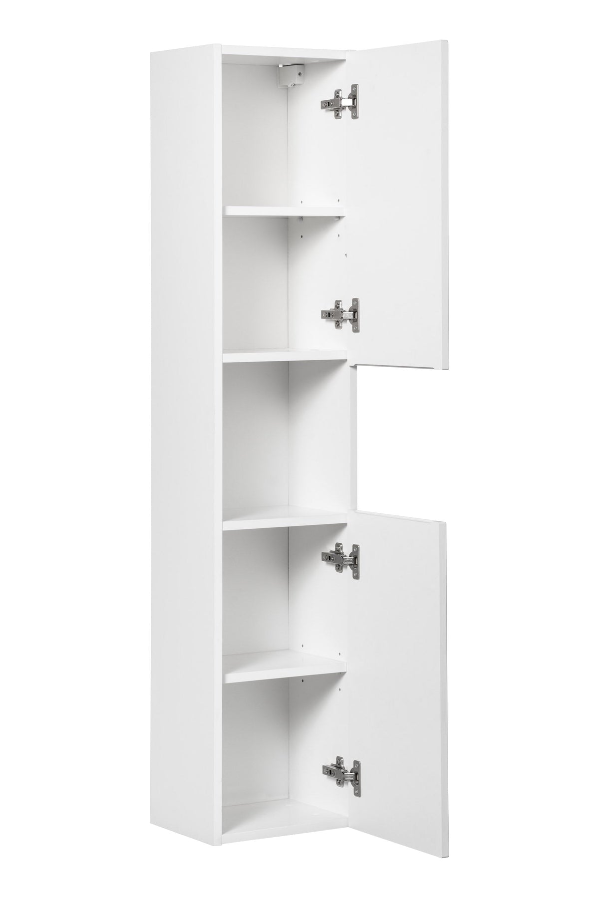 Nova White Tall Cabinet 2 Doors – White Matt, 30 cm