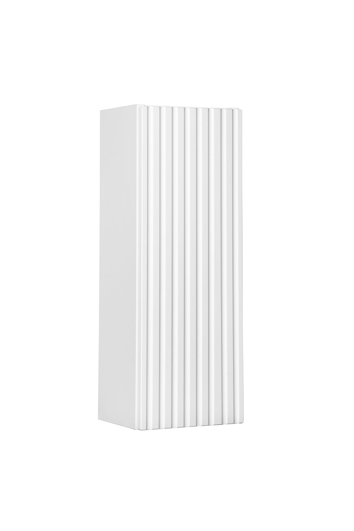 Nova White Wall Cabinet 1 Door – White Matt, 20 cm