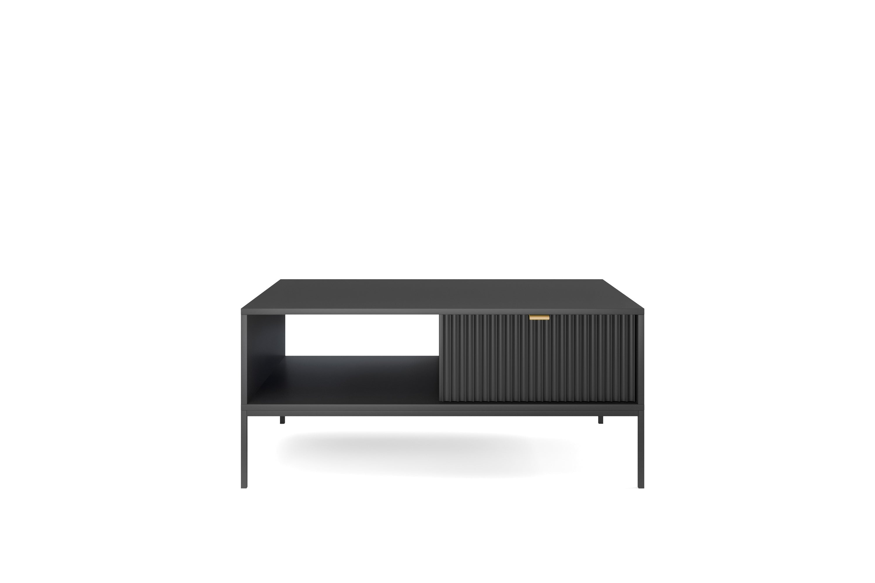 Nova Couchtisch Schwarz - Modernes Design und praktische Funktionalität