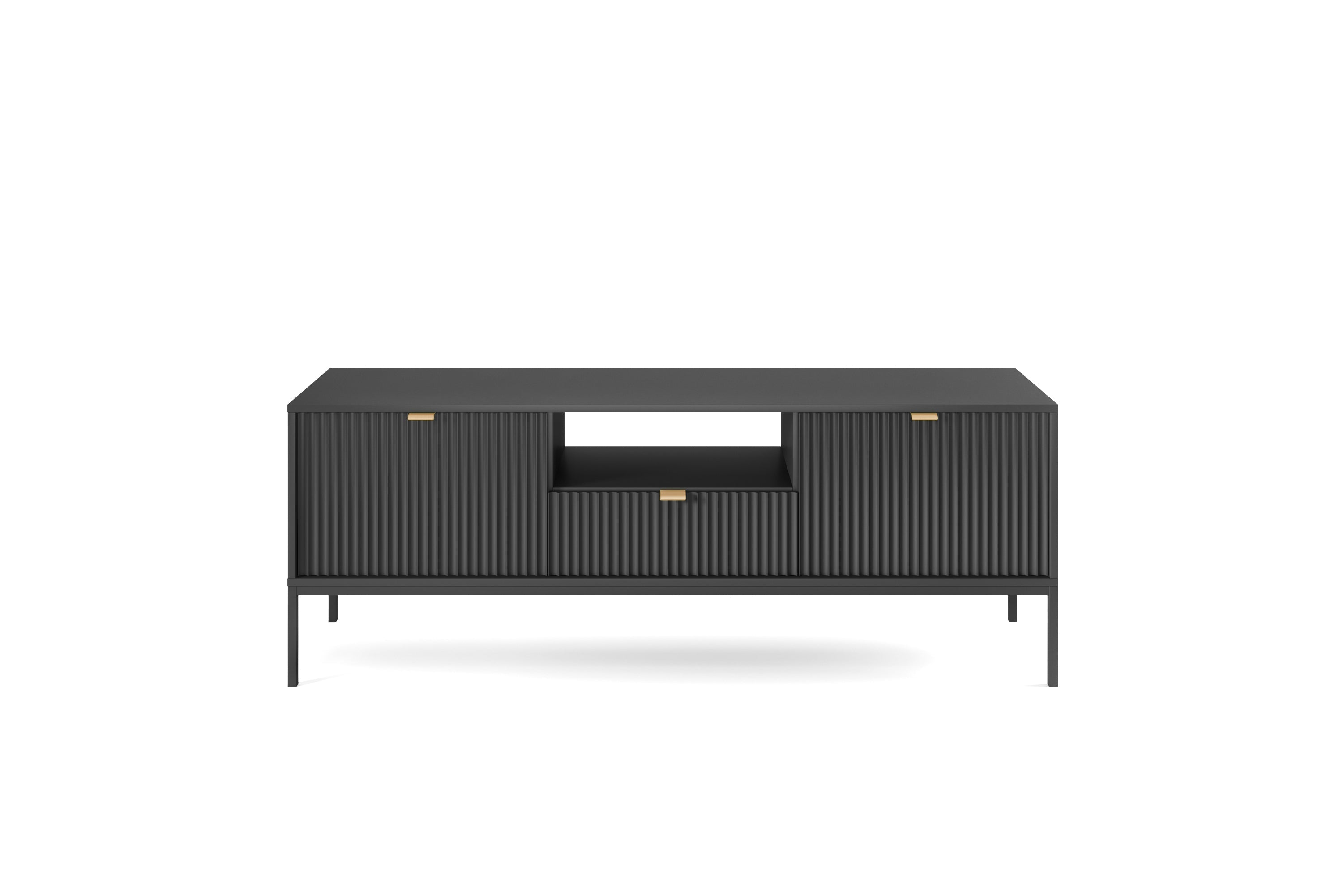 Nova TV STAND Black - Modern Design and Versatile Style in a Sleek TV Cabinet