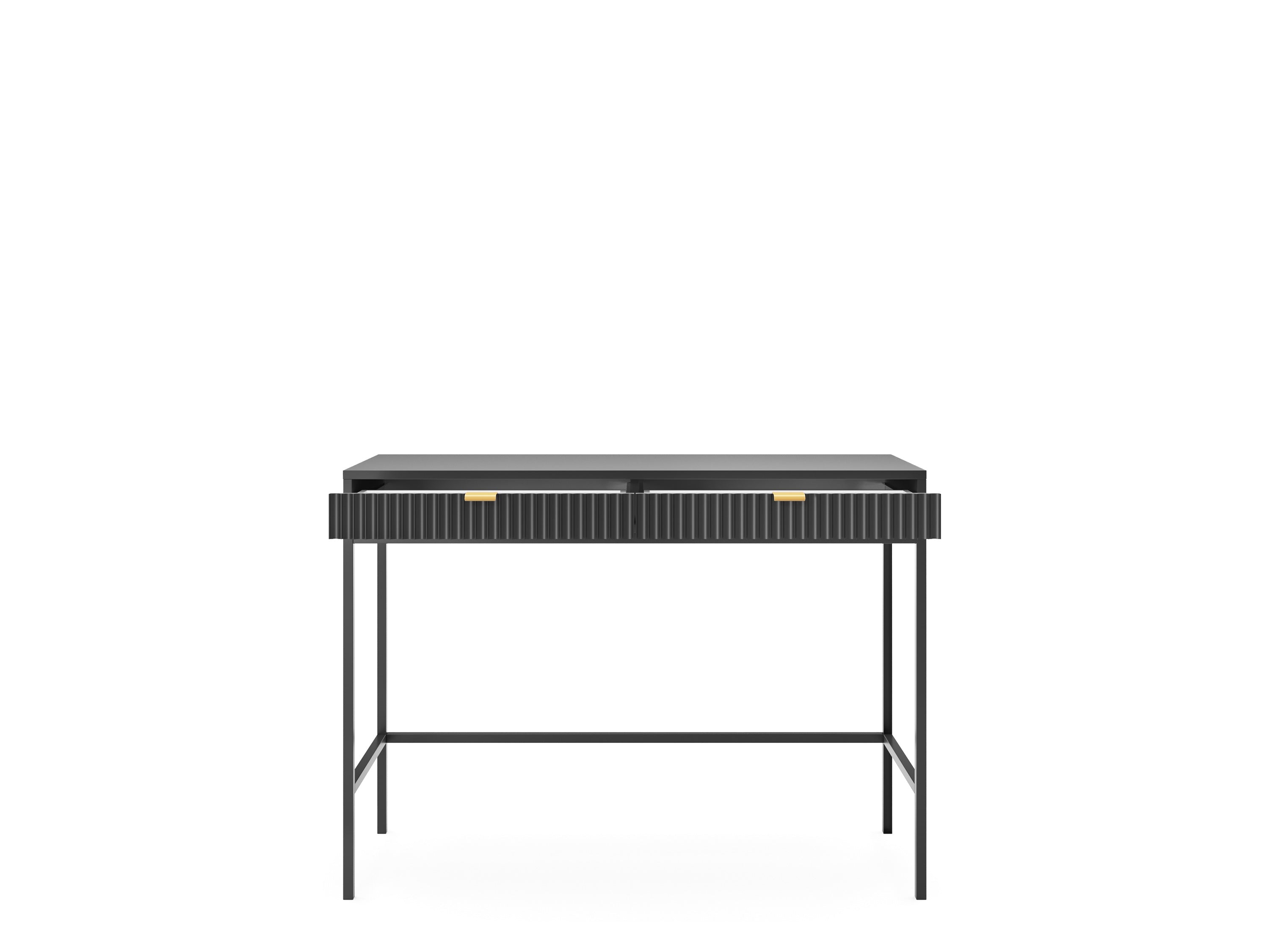 Nova Schminktisch Schwarz - Eine Fusion aus moderner Eleganz und praktischer Aufbewahrung