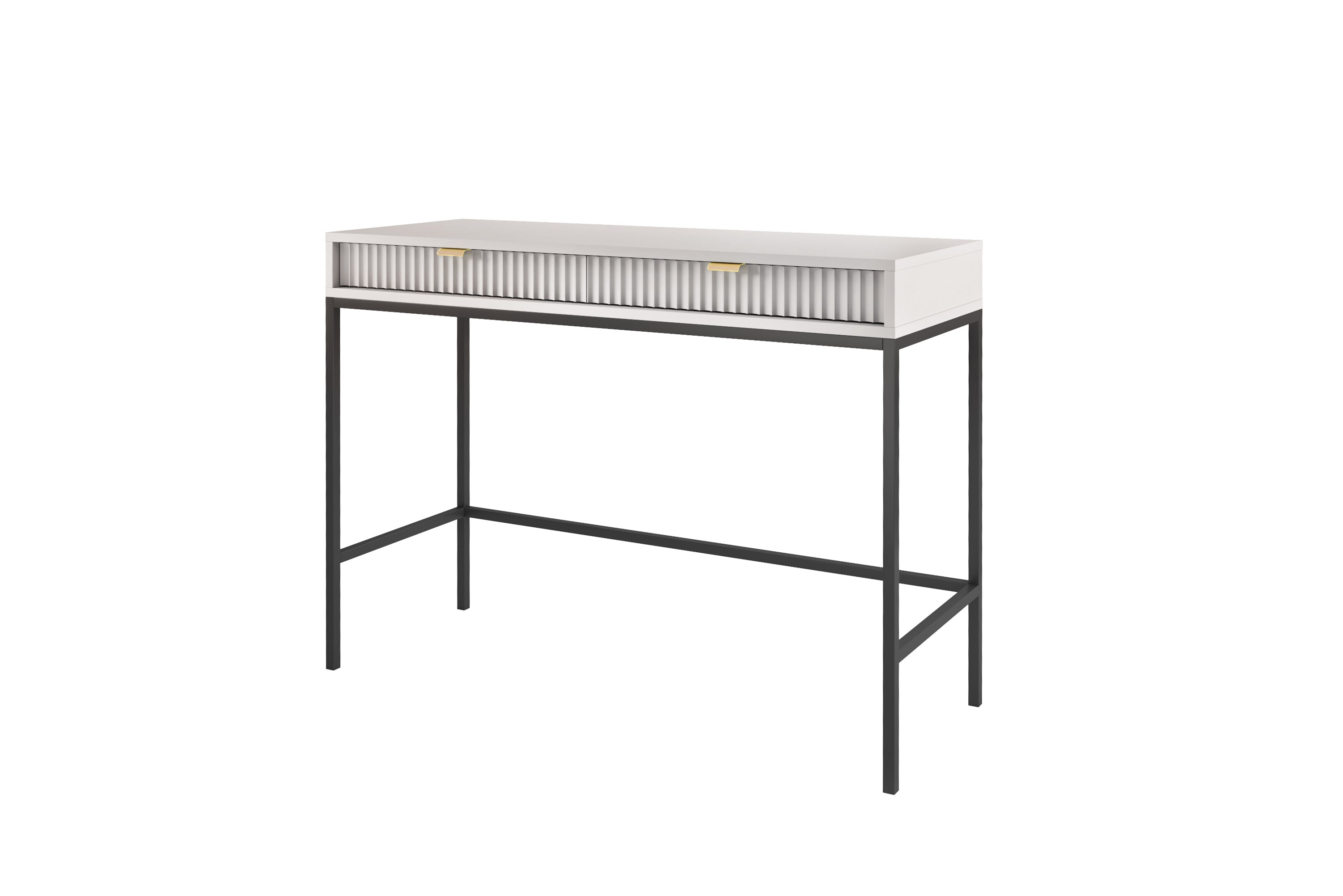 Nova Vanity Table Grey - Eine Fusion aus moderner Eleganz und praktischer Aufbewahrung