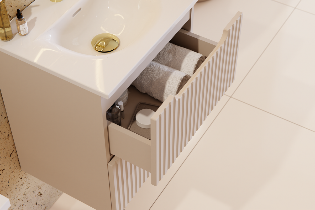 Nova Cashmere Vanity Unit Set 40 / 50 / 60 / 80 / 120 / 140 cm – Configure Your Bathroom