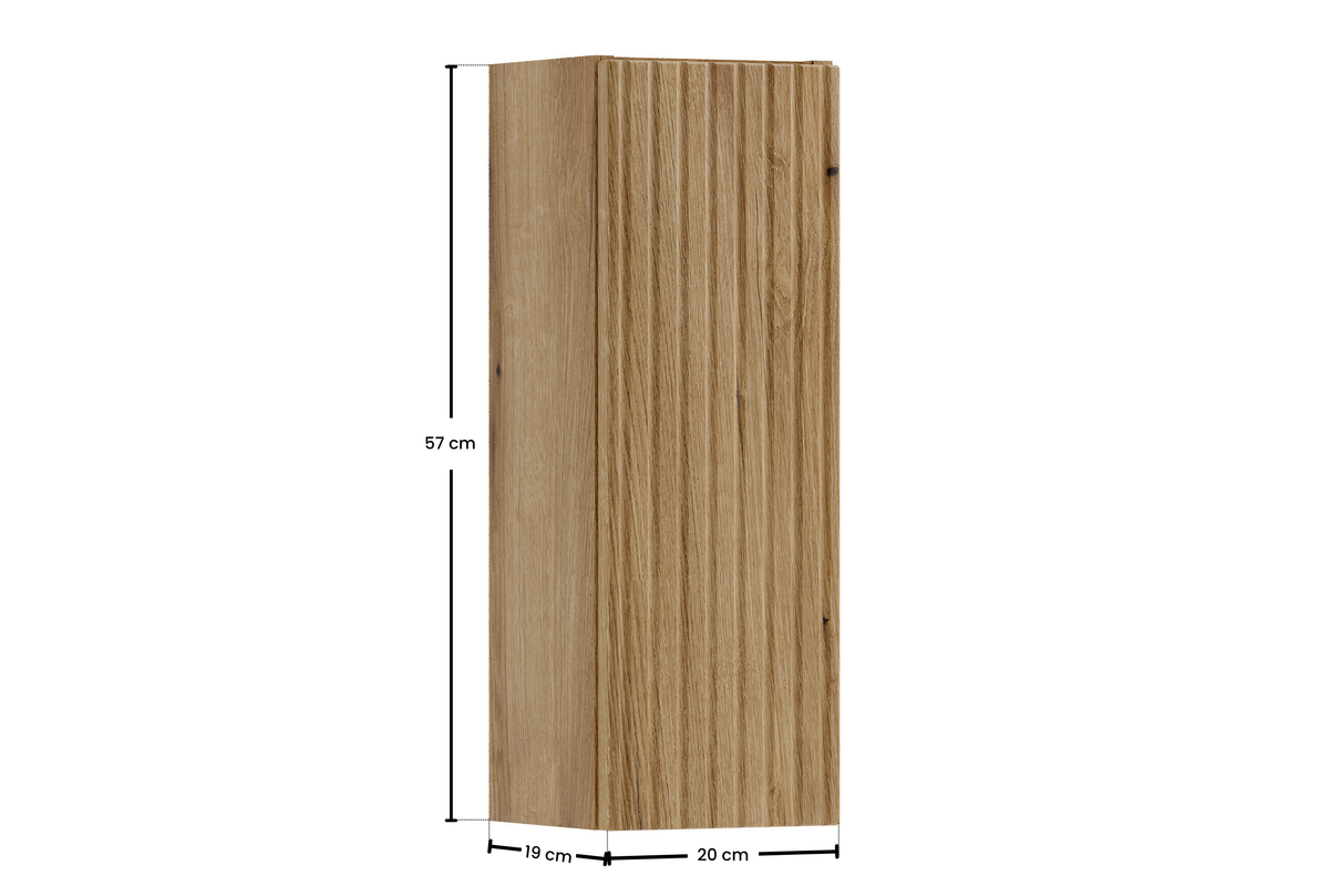 Nova Coast Evoke Wandschrank 1 Tür – Coast Evoke Eiche, 20 cm