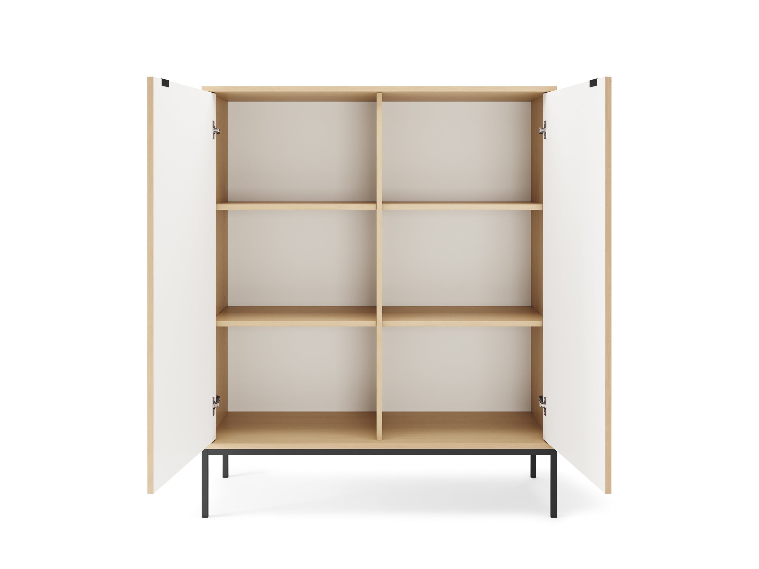 Nova Kommode Vincenz's Eiche - Modernes Design mit zwei Türen