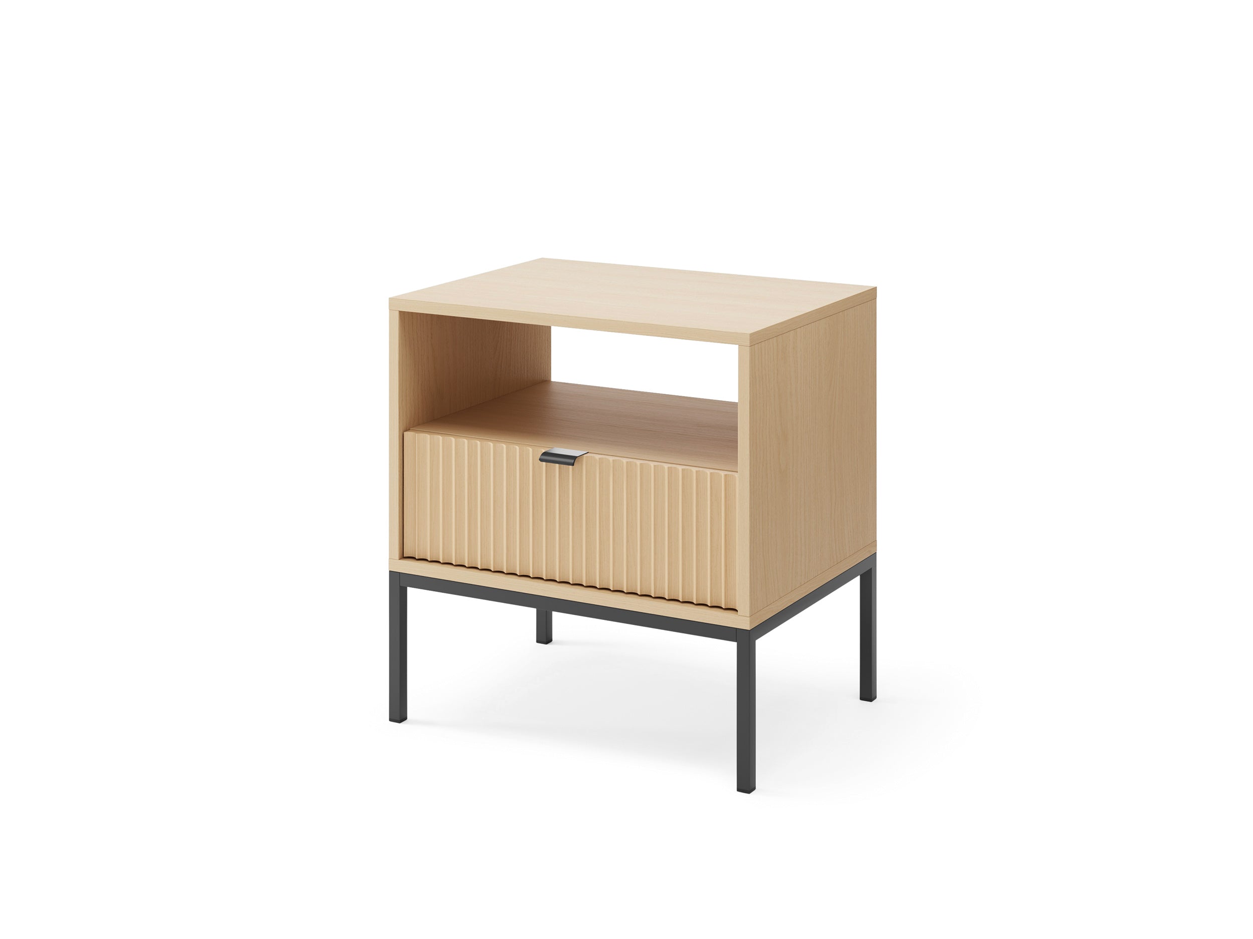 Nova Nachttisch aus Vincenz-Eiche – Moderne Eleganz für Ihr Schlafzimmer 