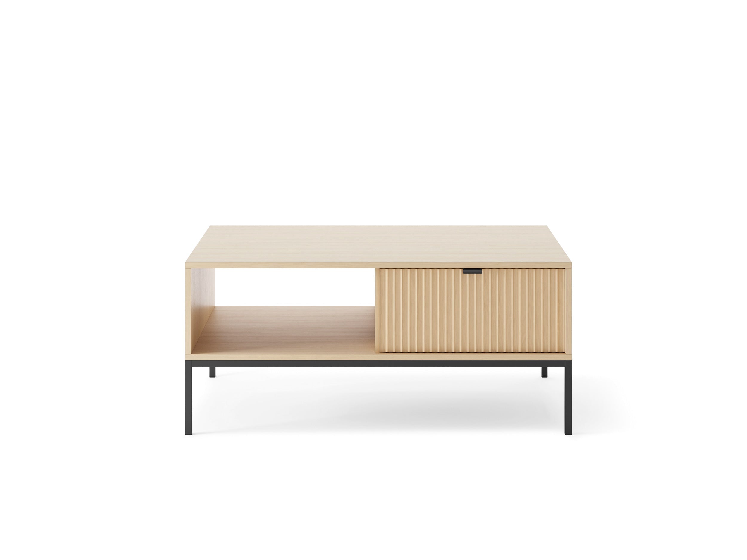 Nova Couchtisch aus Vincenz-Eiche – Modernes Design und praktische Funktionalität