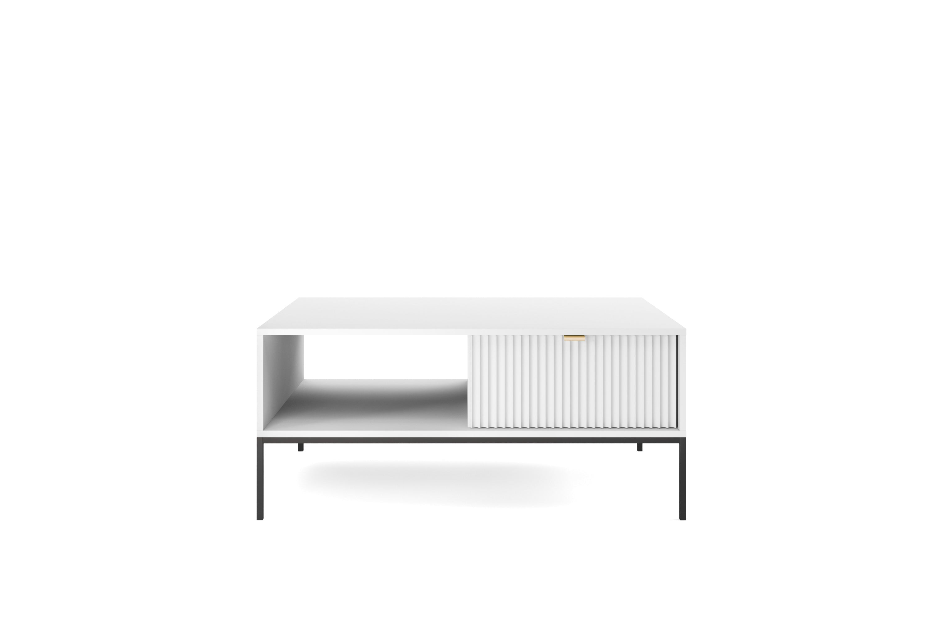 Couchtisch Nova Weiß – Modernes Design und praktische Funktionalität