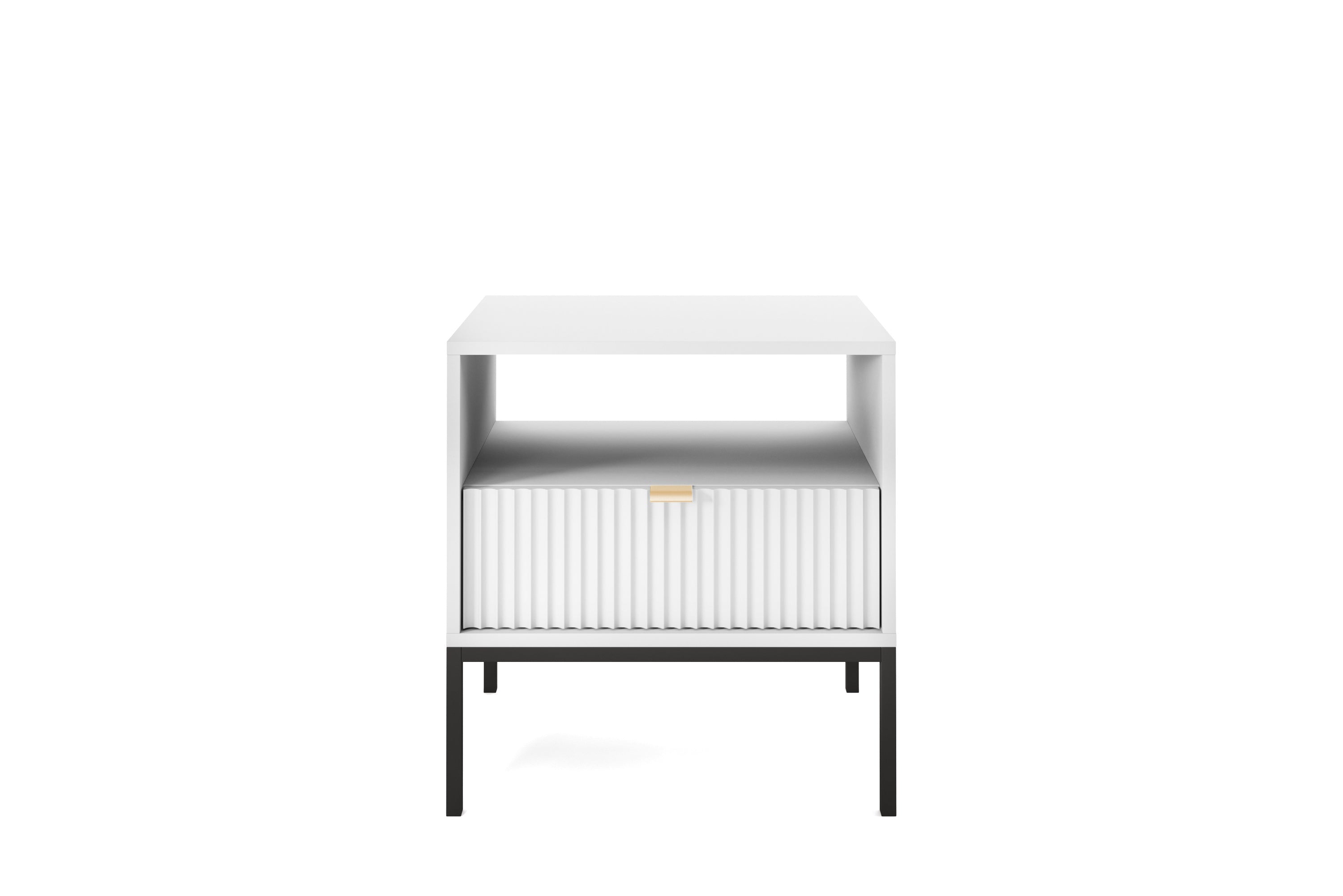 Nova Nightstand White - Modern Elegance for Your Bedroom