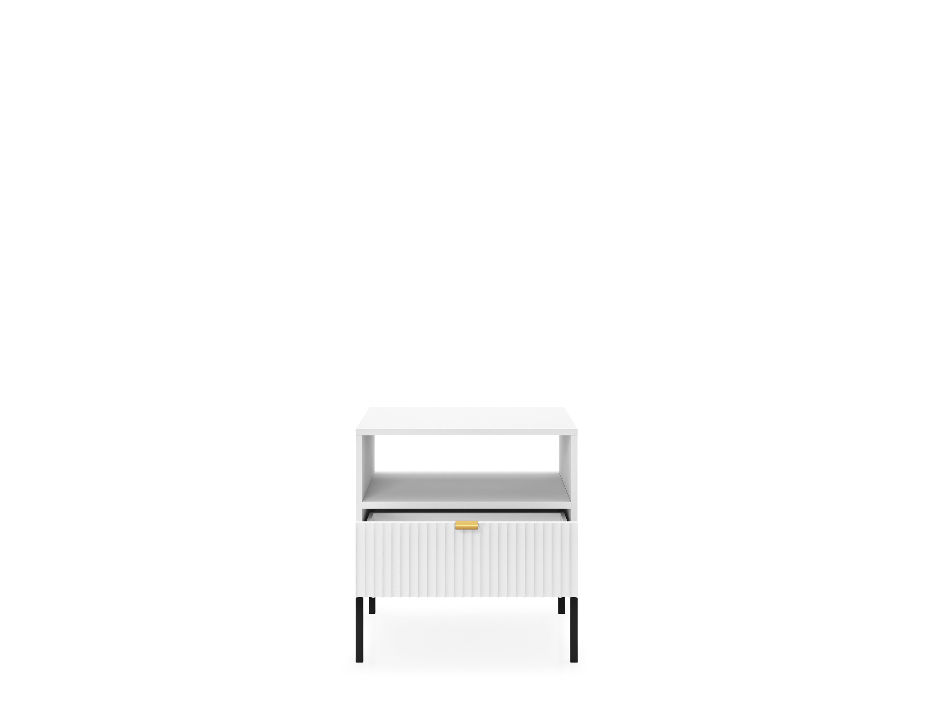 Nova Nightstand White - Modern Elegance for Your Bedroom