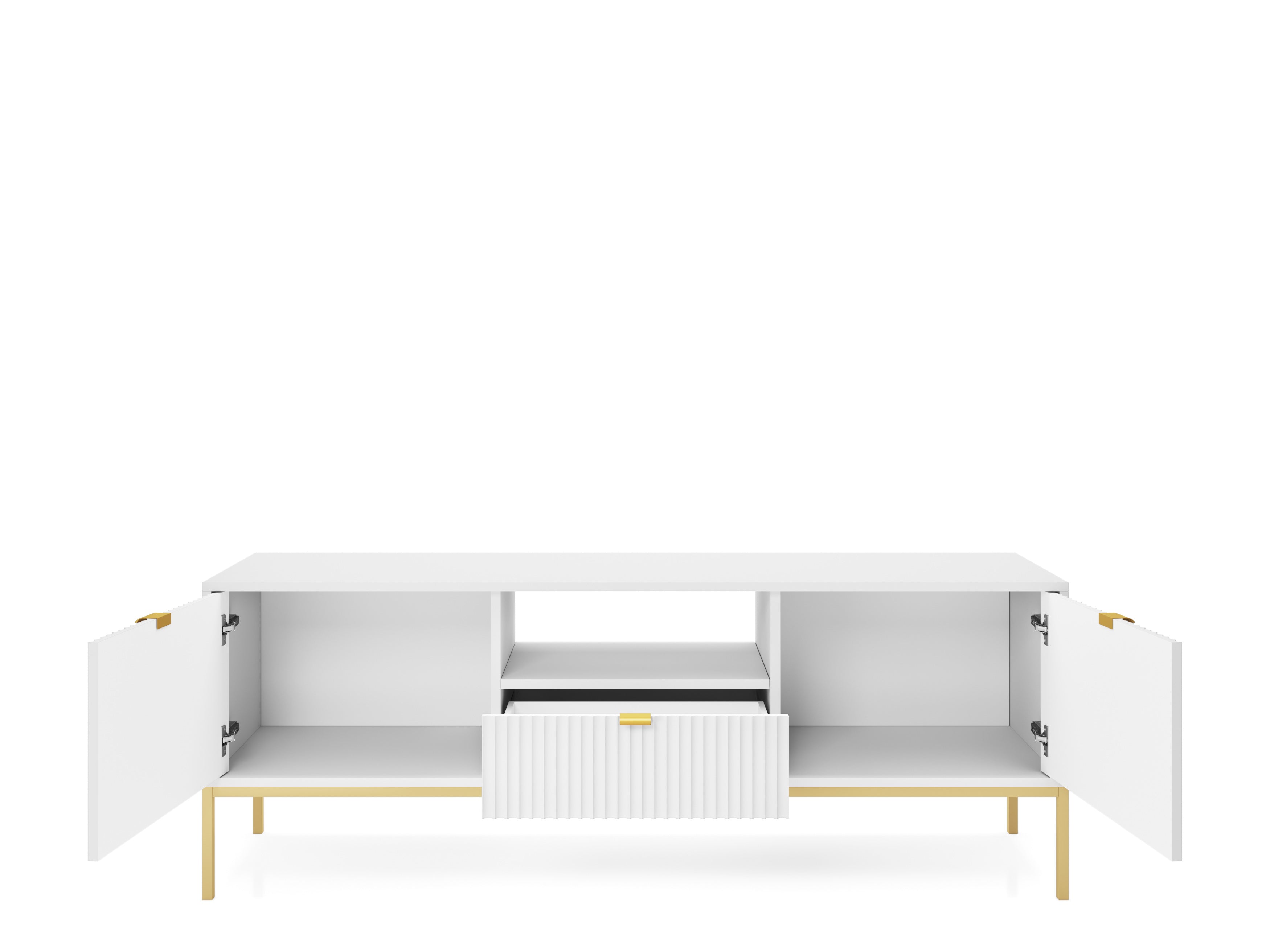 Nova TV STAND White - Modern Design and Versatile Style in a Sleek TV Cabinet