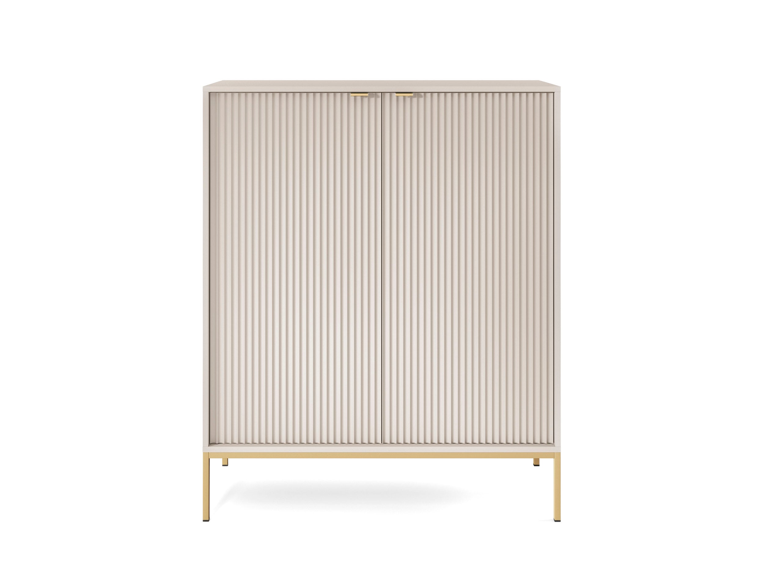 Nova Dresser Cashmere - Modern Design with Two Push to Open Door