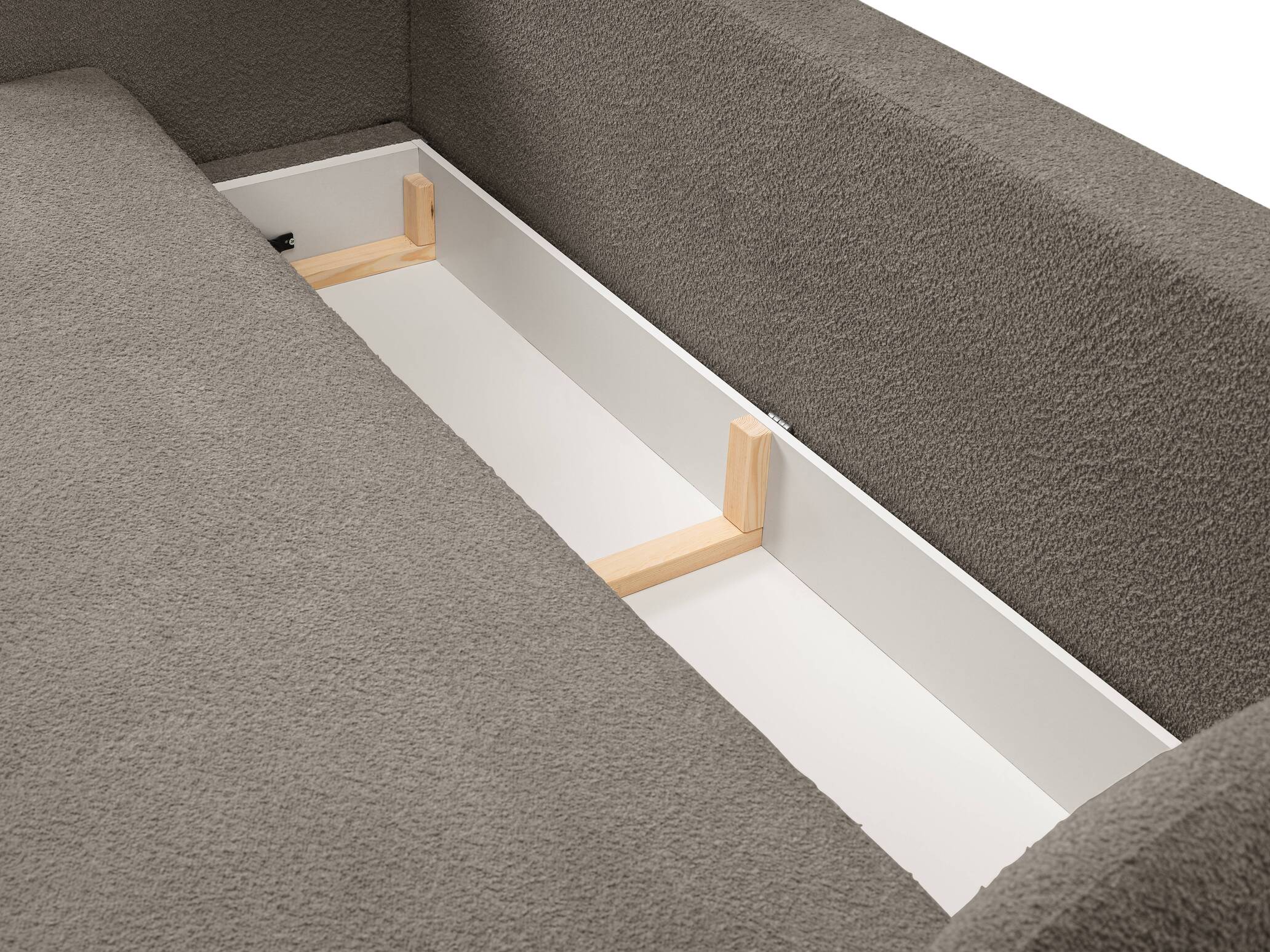 Lask OLIO Sofa Bed with Storage – 238 x 101 cm
